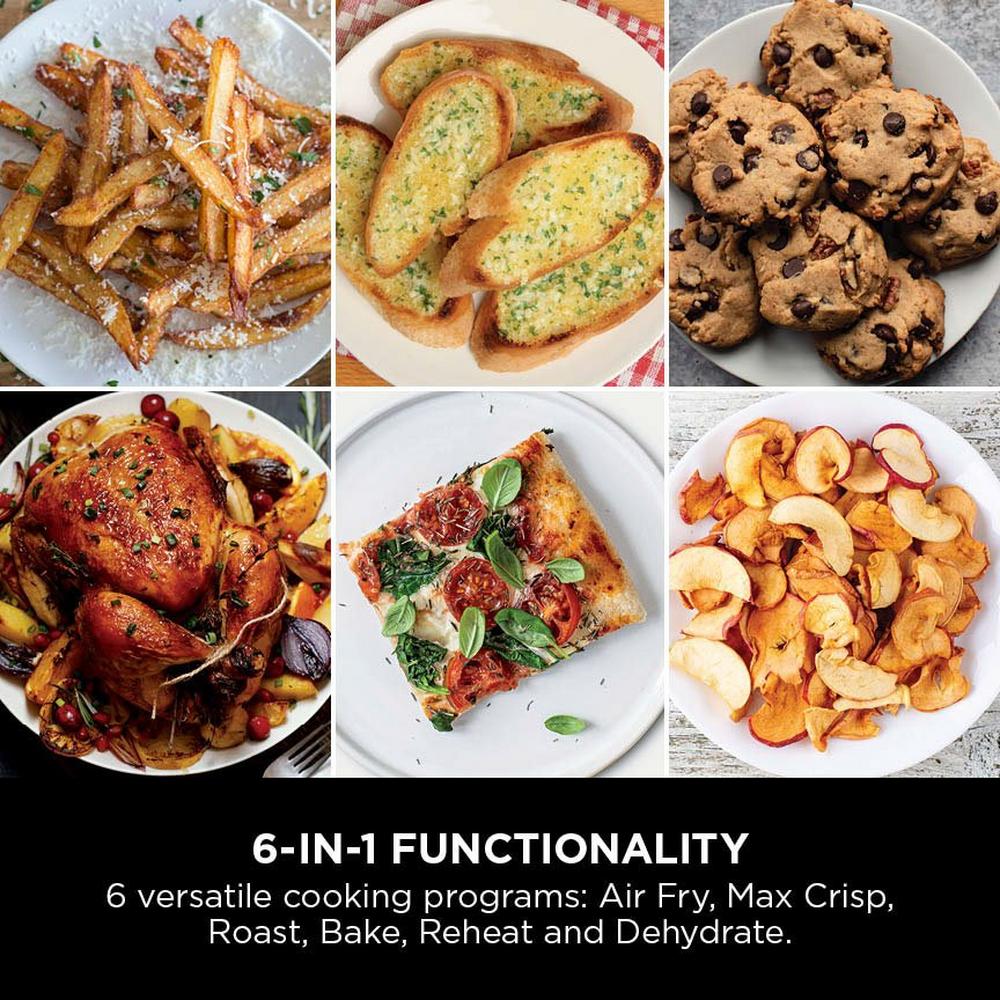 2025 Ninja Double Stack XL 2 Lade Airfryer 9,5L Grijs SL400UK