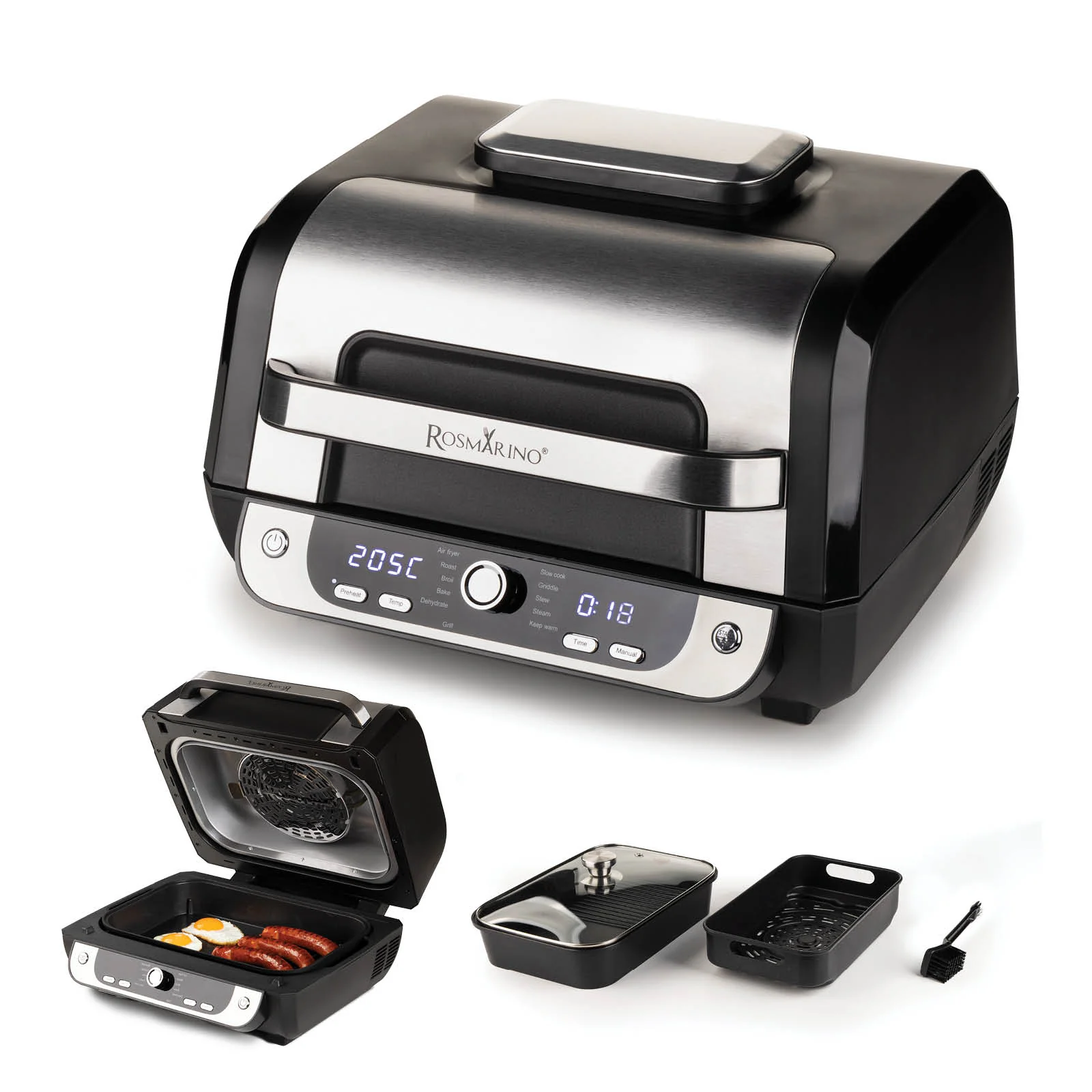 2025 Rosmarino AirGrill Pro heteluchtfriteuse �C 6 L