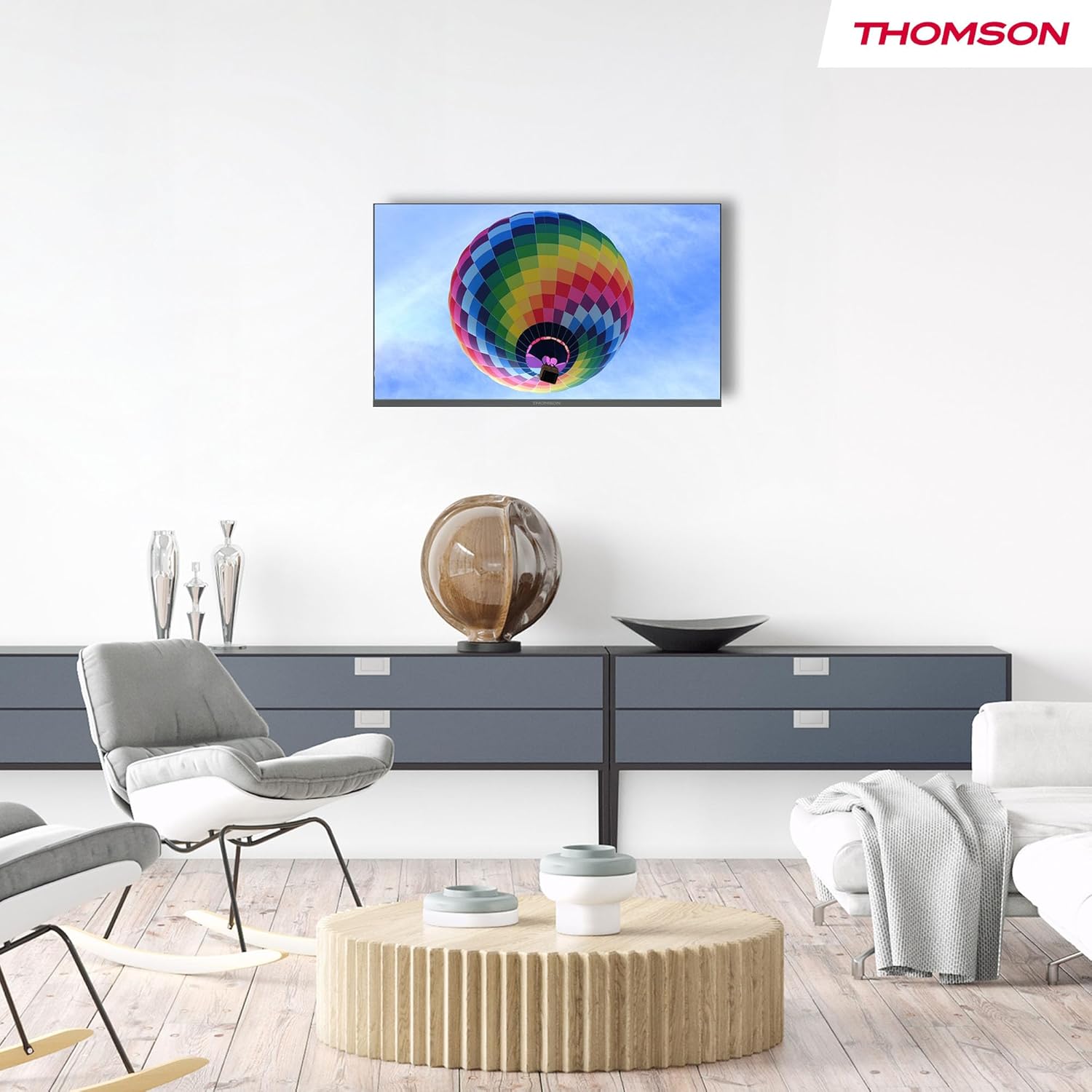 THOMSON 32 Inch (81cm) Full HD Google Smart TV, Wi-Fi, Dolby Audio, HDR10, Bluetooth 5.1, Triple Tuner (Cable/Satellite/Antenna), HDMI, CI+, A+ Panel - 32FG2S14