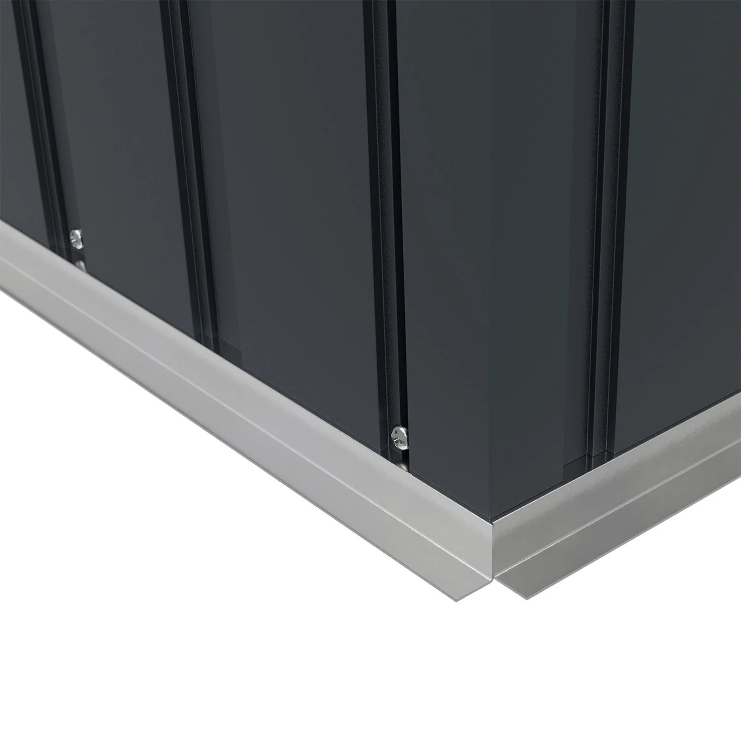 2025 Metalen tuinschuur M in donkergroen voor de tuin