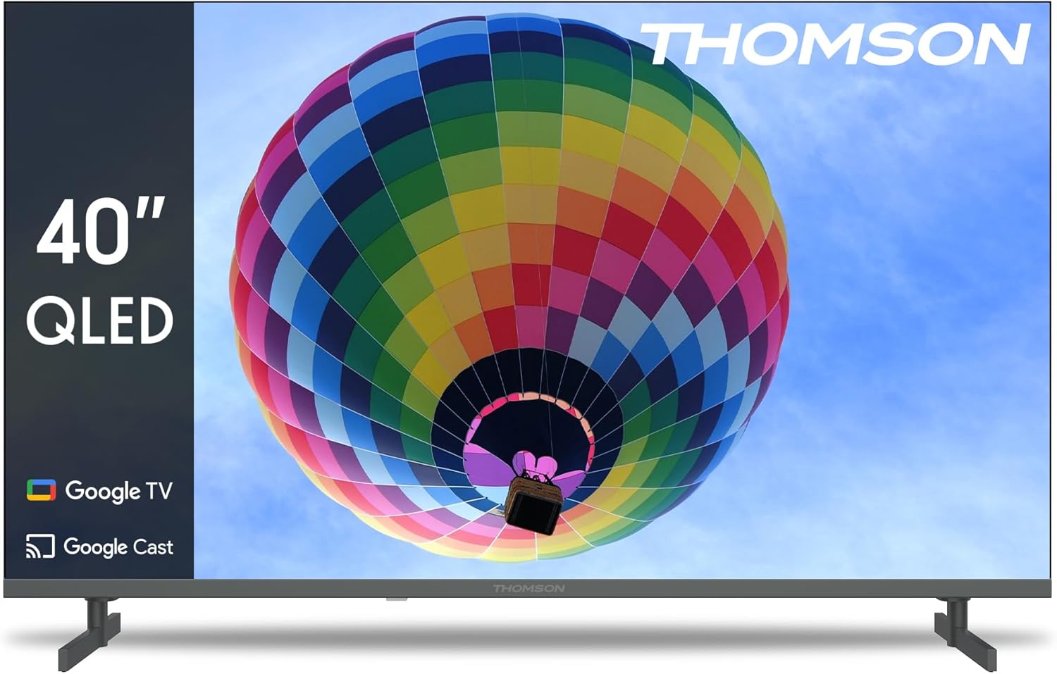 THOMSON 32 Inch (81cm) Full HD Google Smart TV, Wi-Fi, Dolby Audio, HDR10, Bluetooth 5.1, Triple Tuner (Cable/Satellite/Antenna), HDMI, CI+, A+ Panel - 32FG2S14