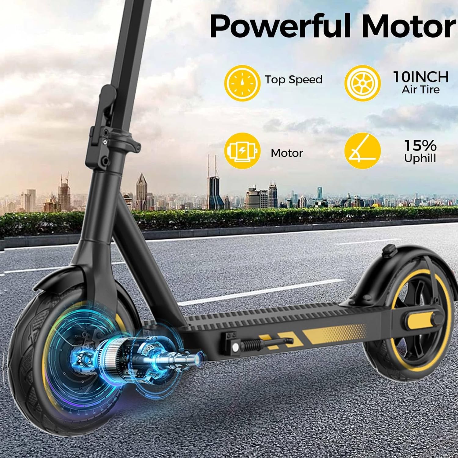 Electric Scooter, 8.5