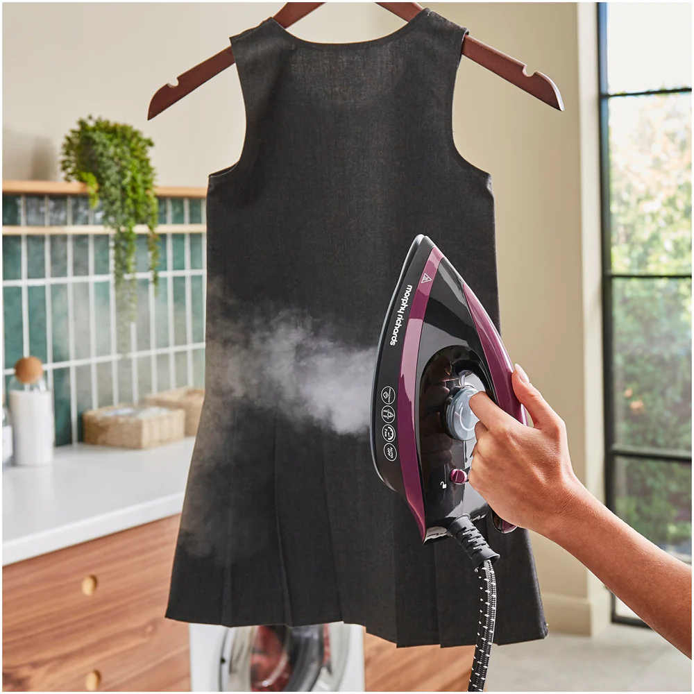 2025 Morphy Richards 332102 Speed Steam Pro Stoomgenerator met Automatische Reiniging �C Paars