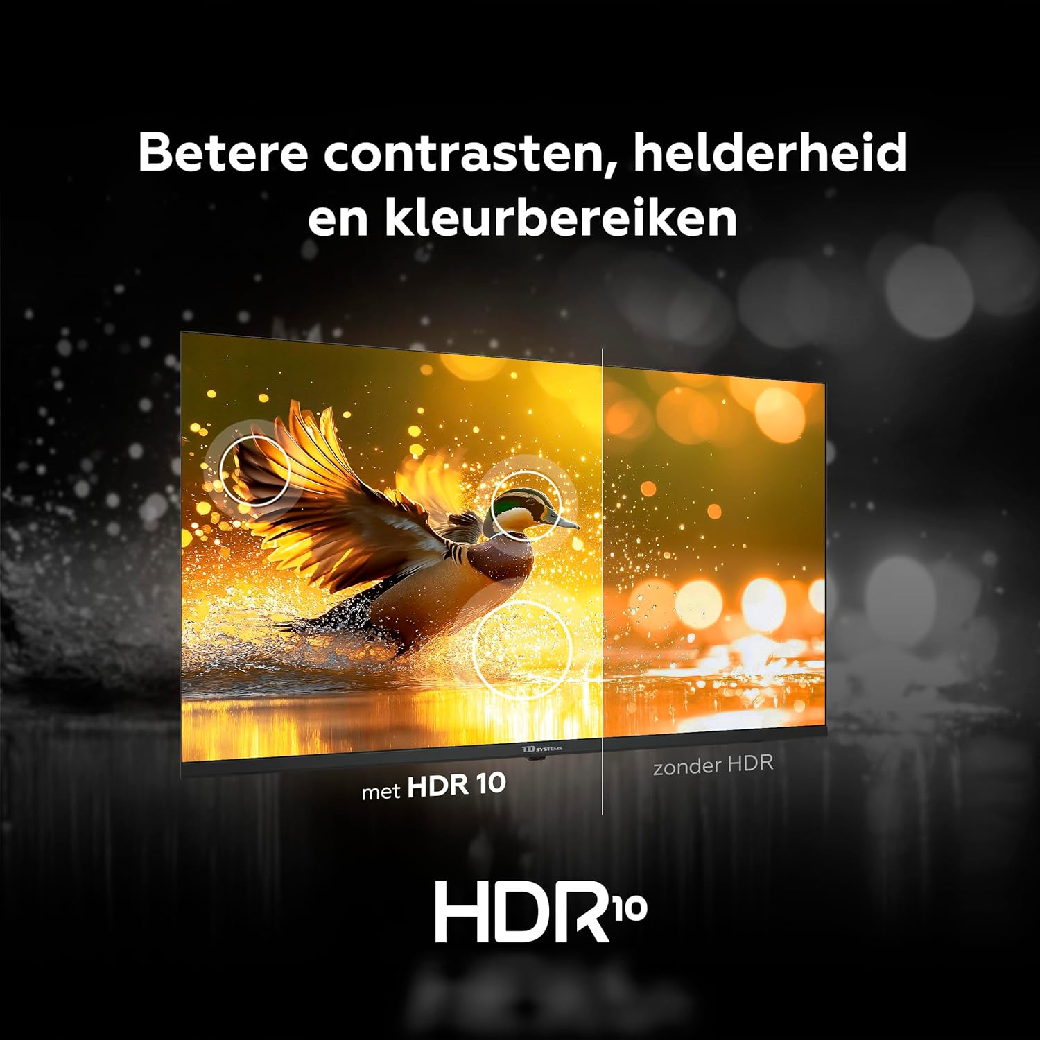 TD Systems - 40 Inch Smart TV, Hey Google, Full HD DVB-T2/C/S2 television, Android 11 Chromecast, Model 2025 - PRIME40C19GLE