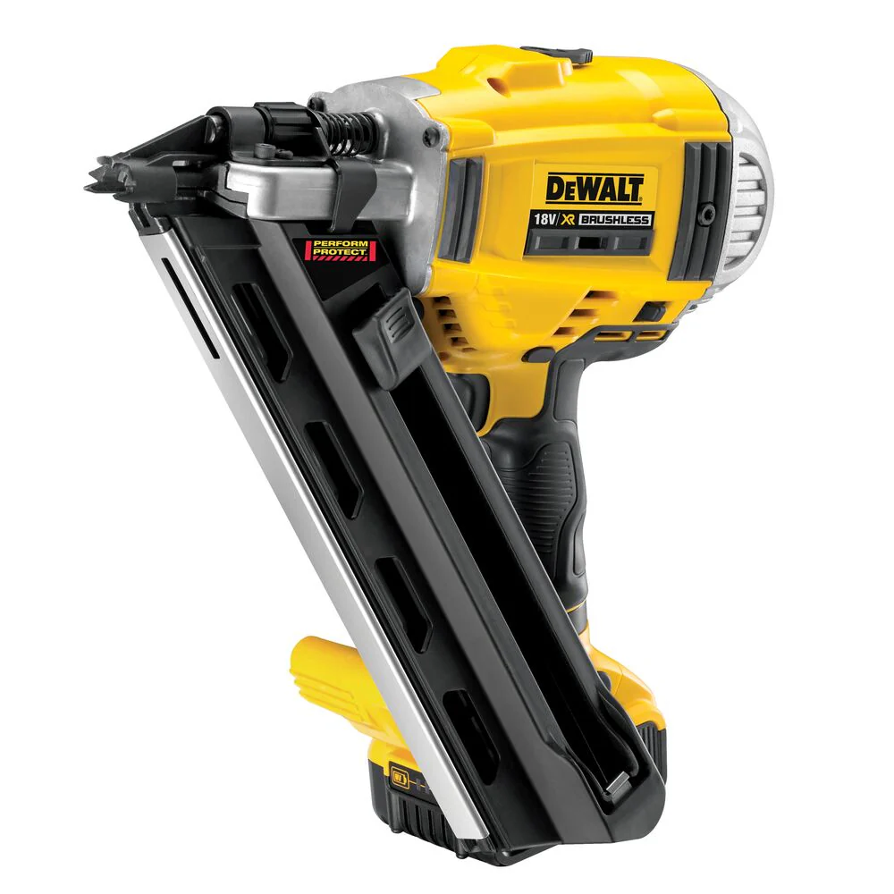 2025 18V/2x5Ah twee-traps accu-spijker- en nietapparaat 90mm (DeWALT DCN692P2-QW)