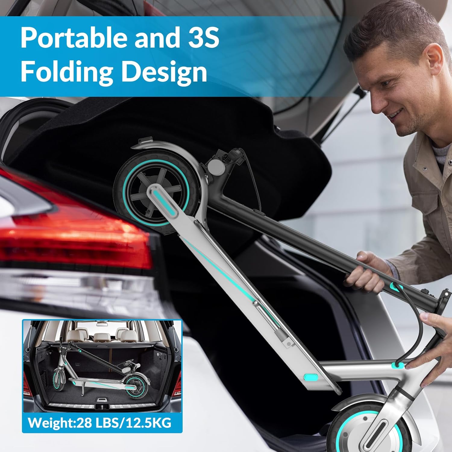 Electric Scooter, 8.5