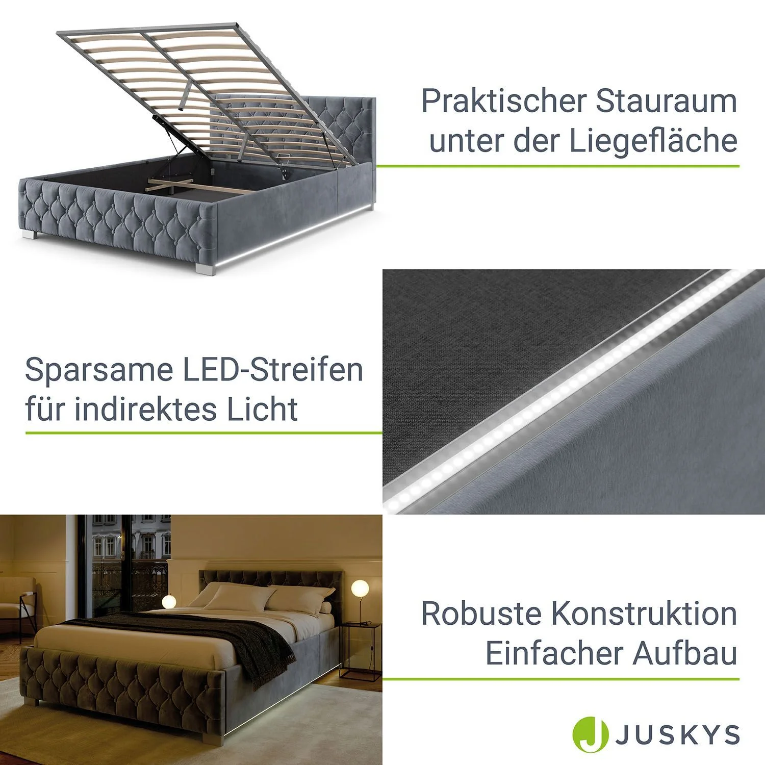 2025 Polsterbett Nizza