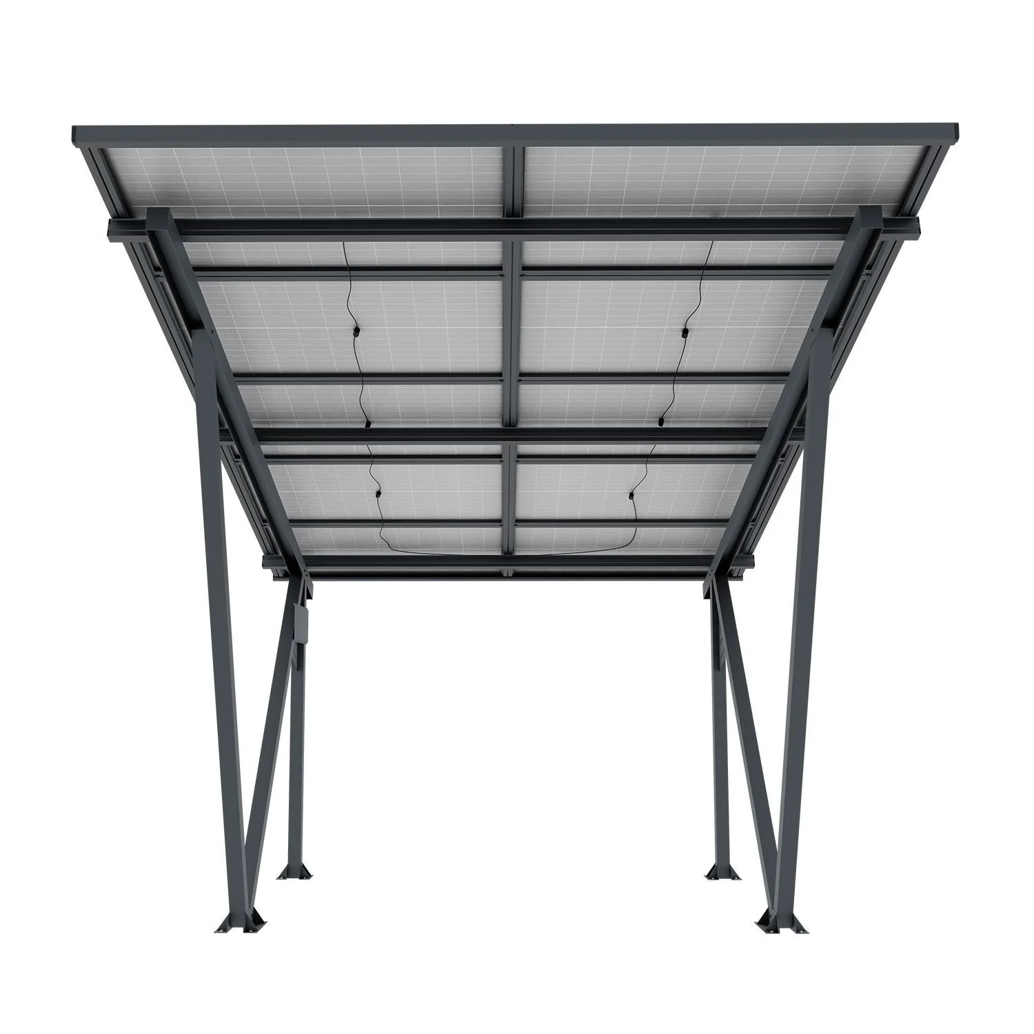 2025 Solarcarport Gestell SunLuxe - 4100 Watt �C Zonnecarport SunLuxe - 4100 Watt