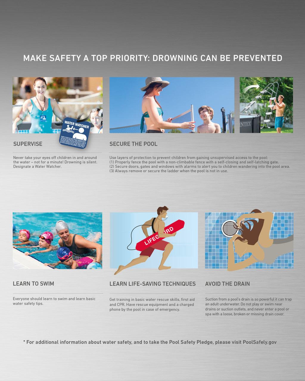 2025 Intex? Ultra XTR? Frame Rond Opzetzwembad 18 ft x 52