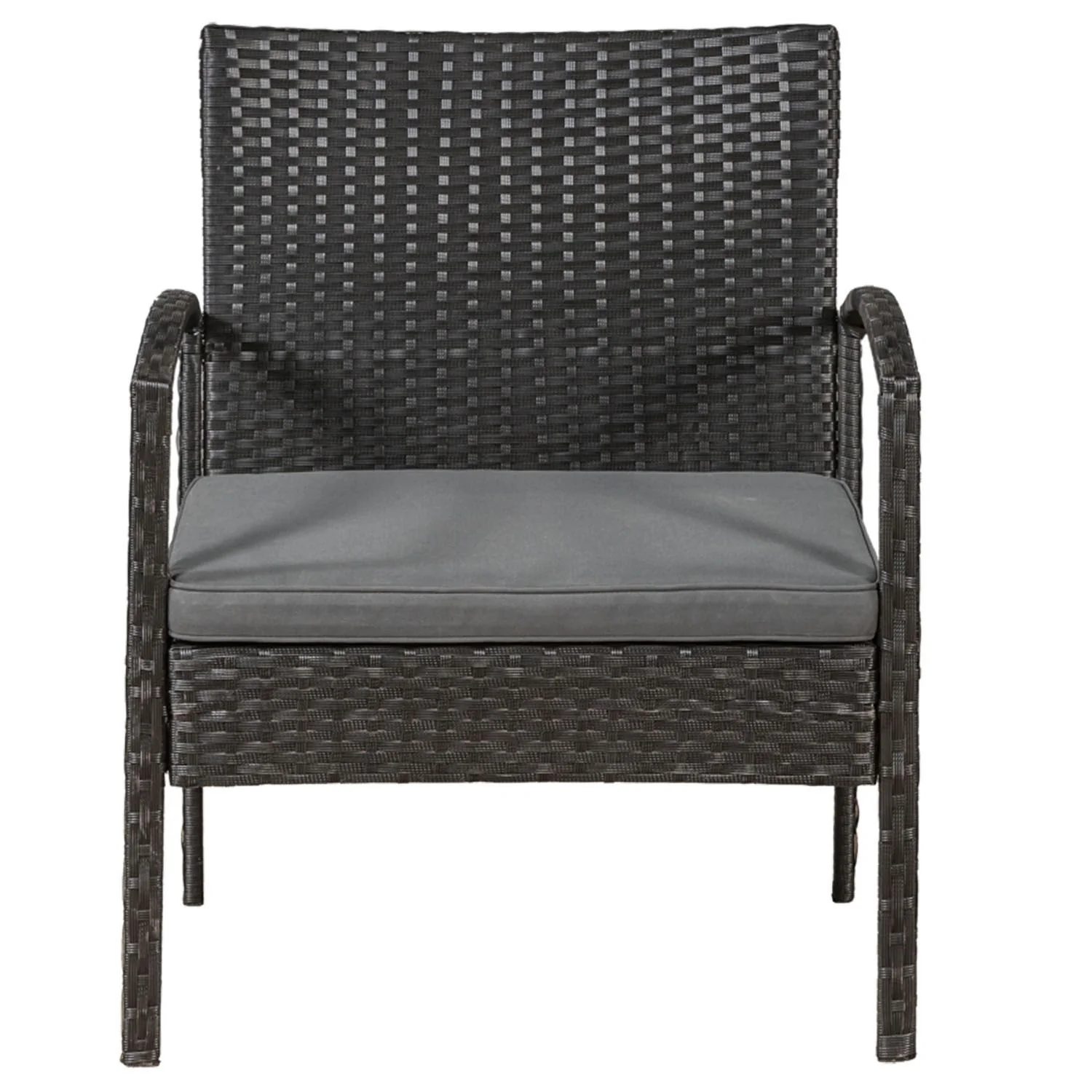 2025 Polyrattan zitgroep �C Voor gezellige uren op het terras of balkon