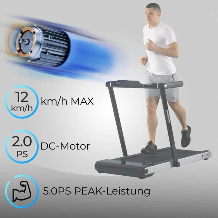 2025 MAXXUS M8 loopband �C Compact & krachtig (5,0 PS piek) met 4-voudige demping