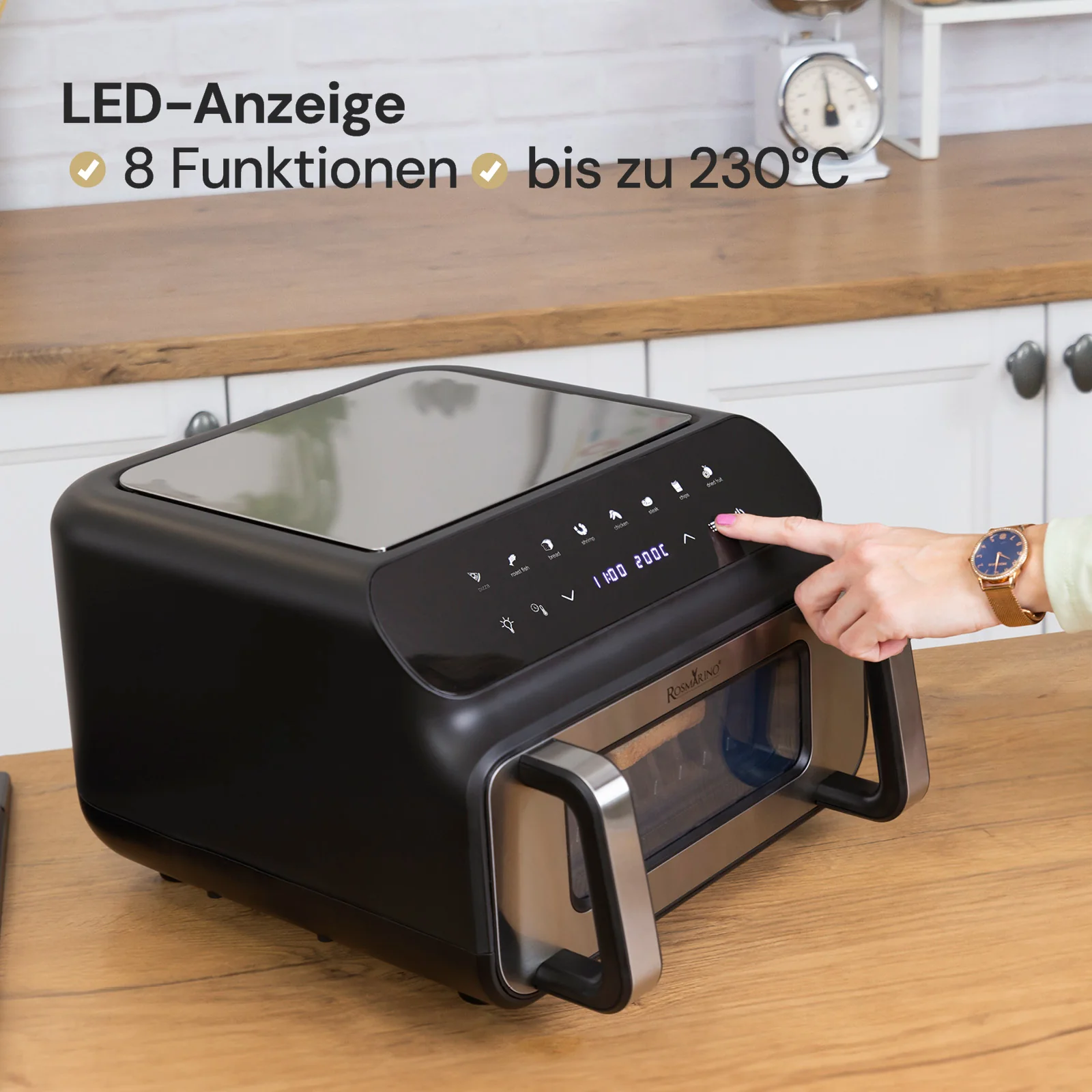 2025 Rosmarino Infinity MasterPro heteluchtfriteuse 