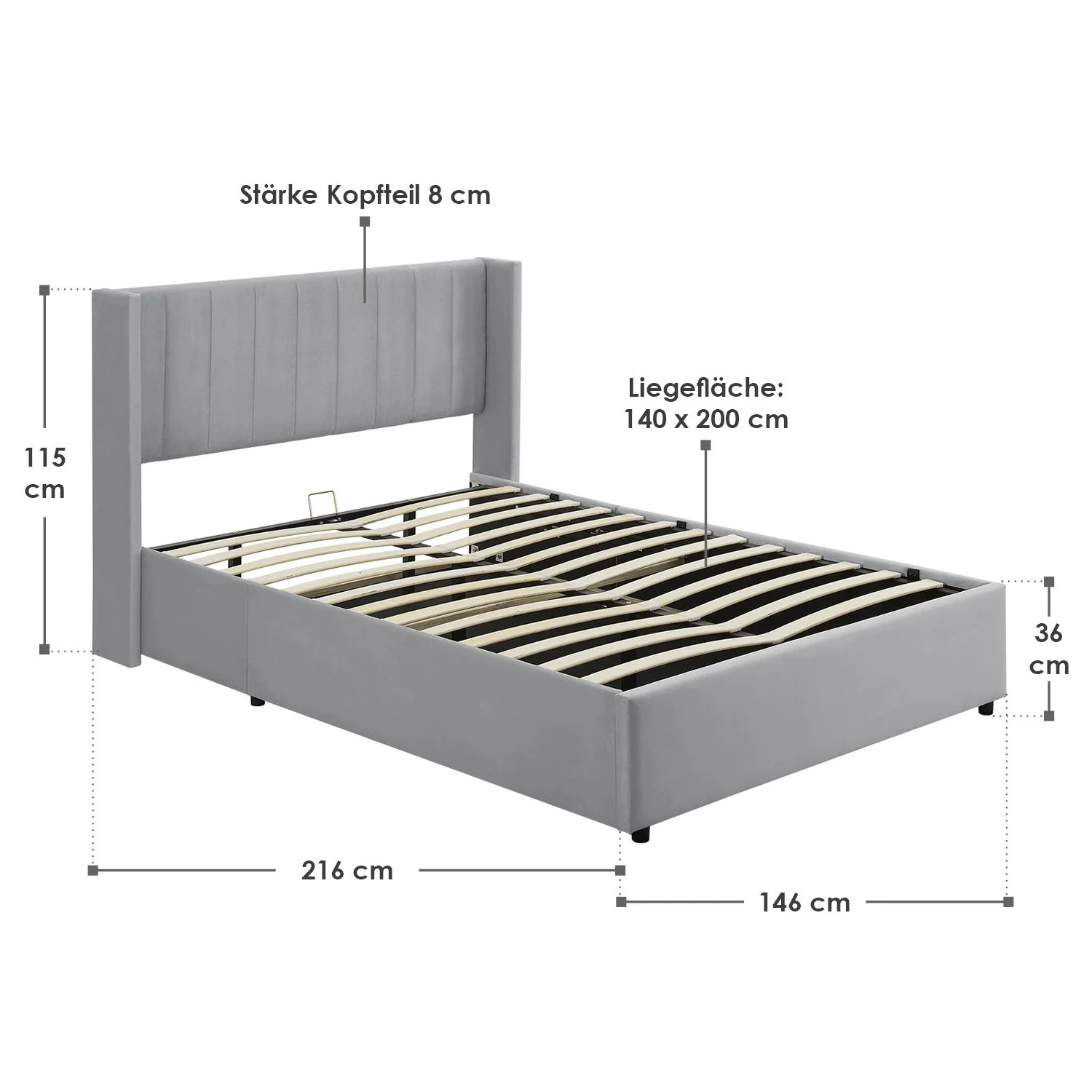 2025 Polsterbett Savona