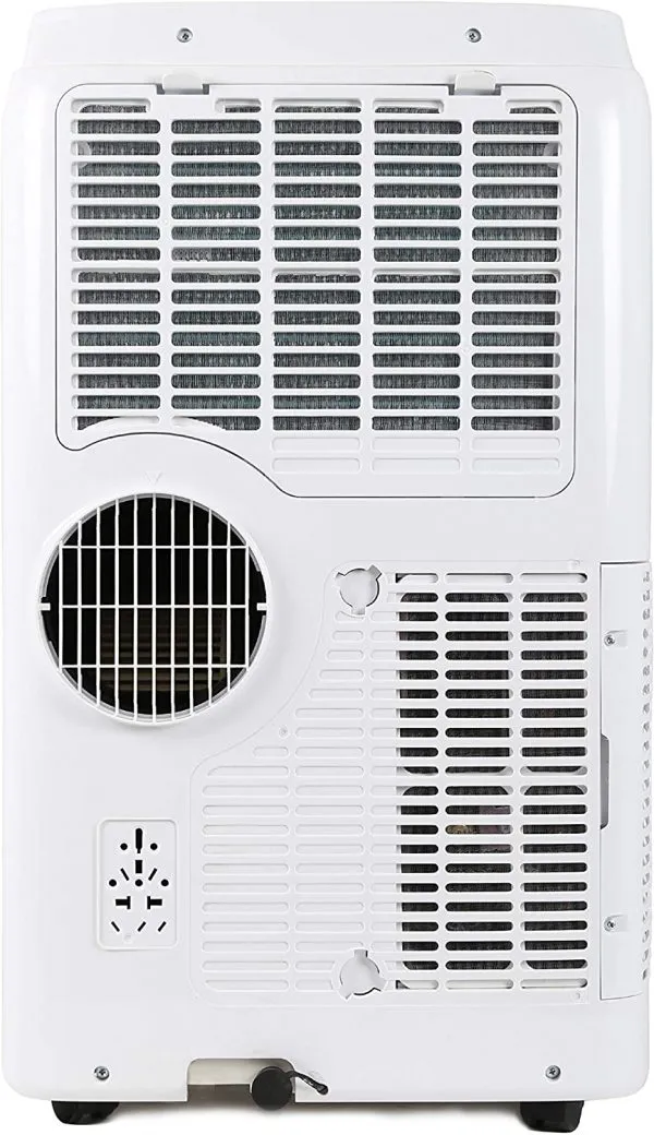 Draagbare airconditioner van 14.000 BTU met verwarming en afstandsbediening, wit