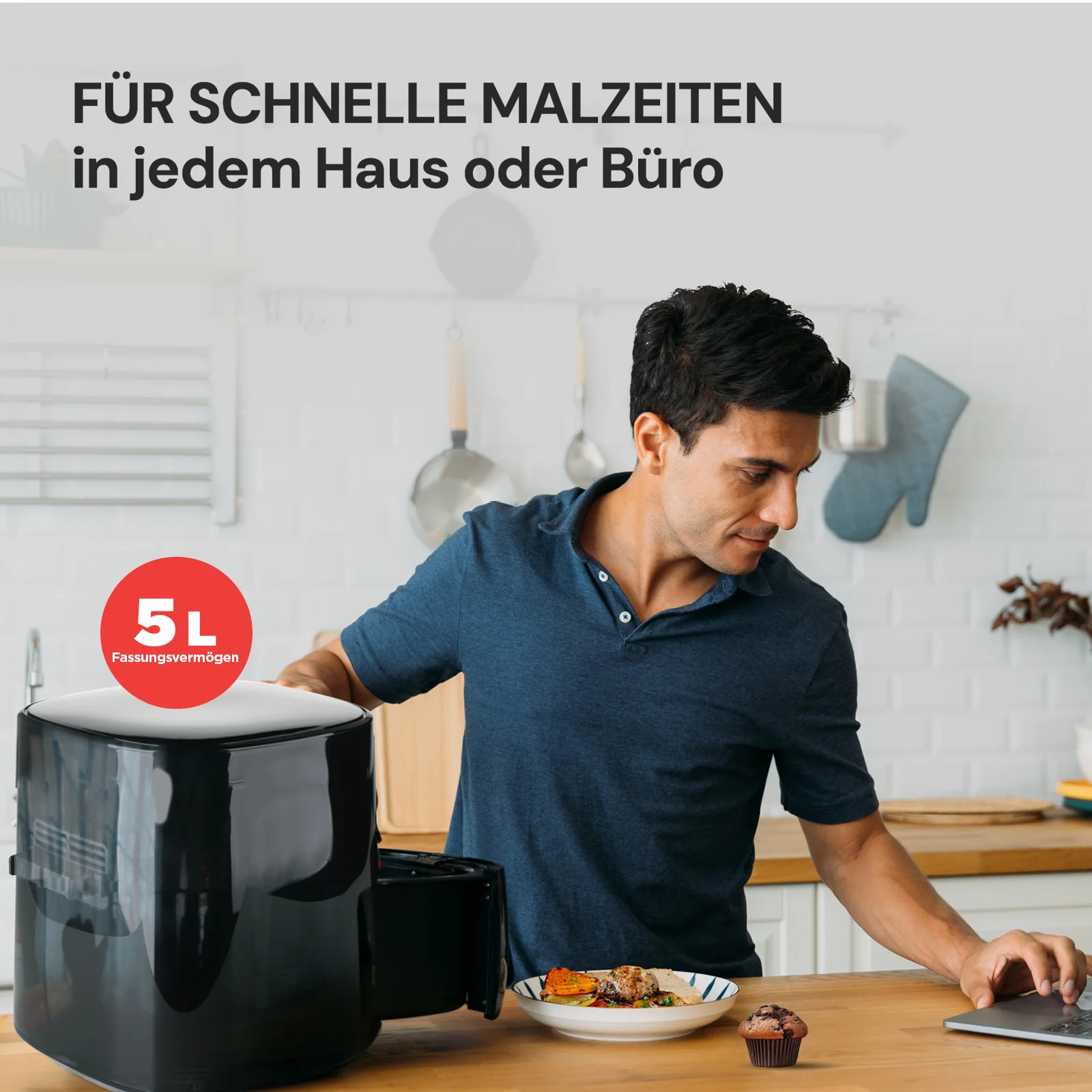 2025 Rosmarino Infinity Vision XL heteluchtfriteuse - 5 L