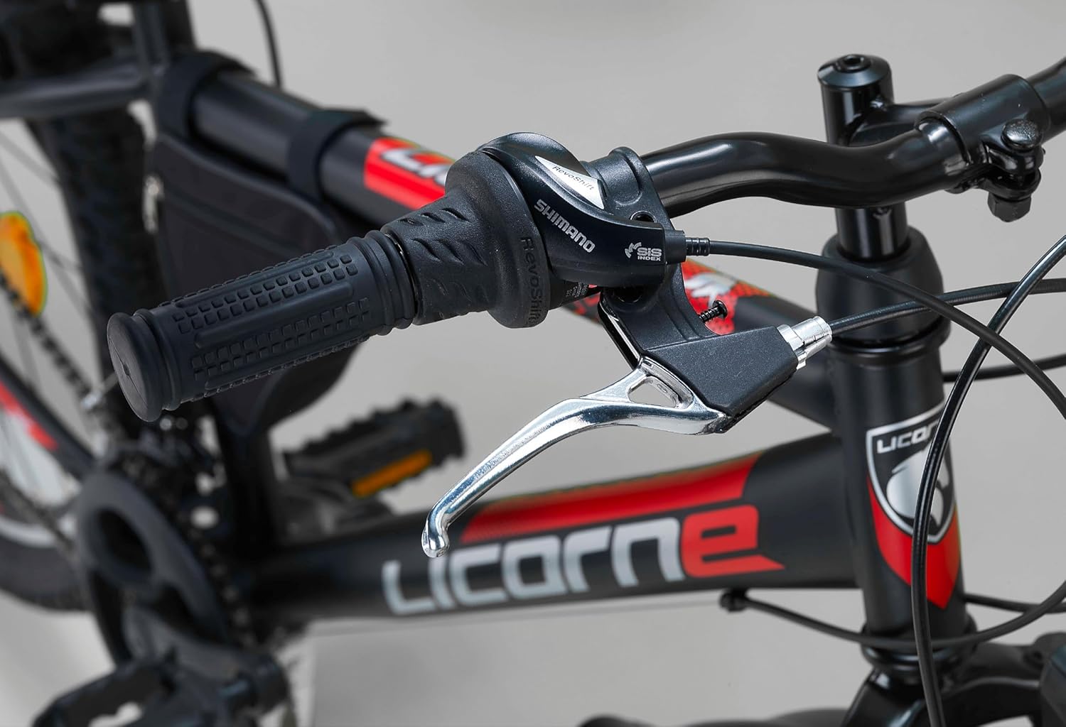 Licorne Bike Mountain Bike Guide for Girls, Boys, Women and Men, Shimano 21-Speed Gear