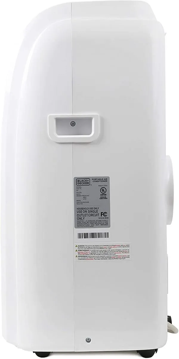 Draagbare airconditioner van 14.000 BTU met verwarming en afstandsbediening, wit