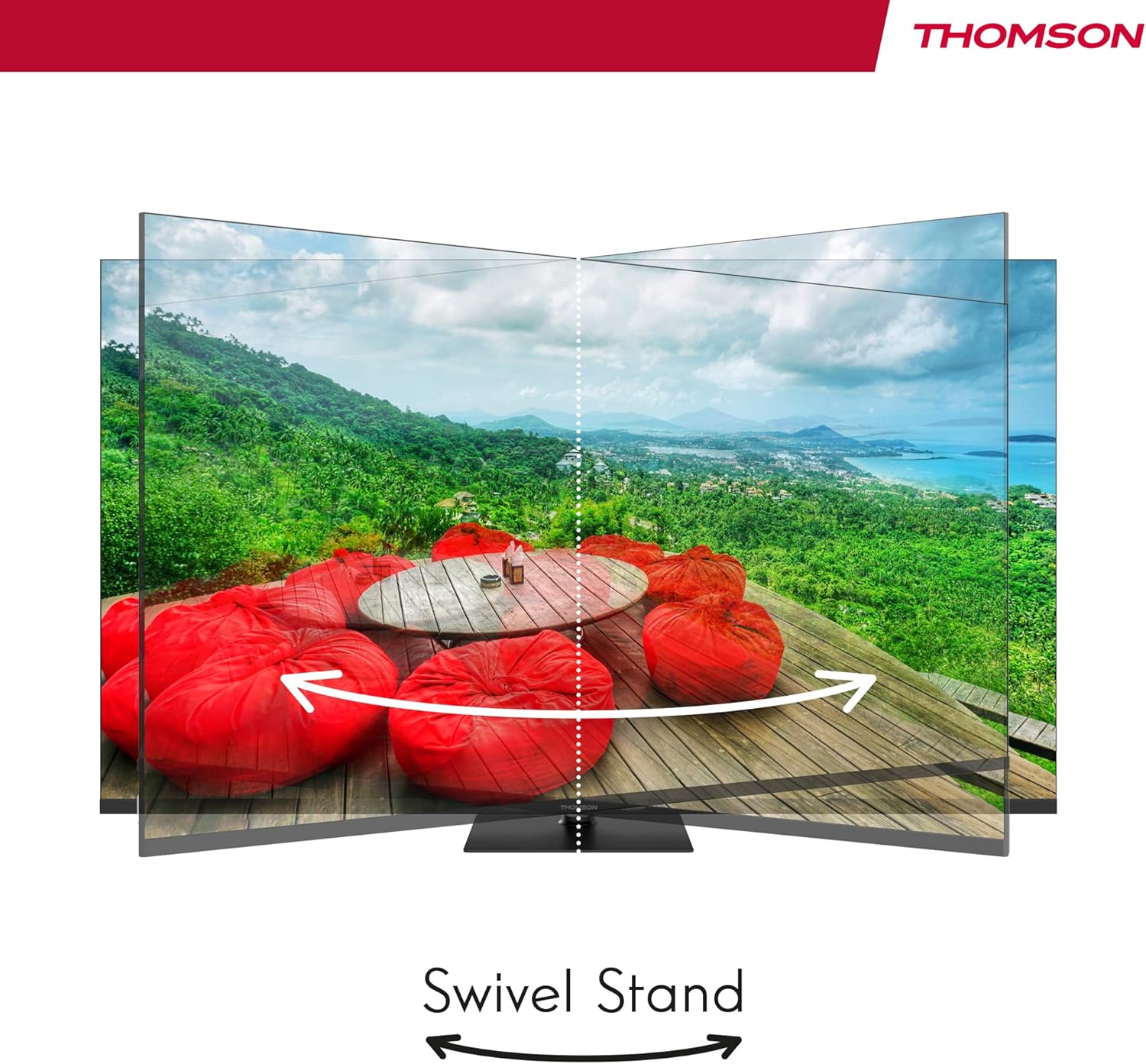 THOMSON 32 Inch (81cm) Full HD Google Smart TV, Wi-Fi, Dolby Audio, HDR10, Bluetooth 5.1, Triple Tuner (Cable/Satellite/Antenna), HDMI, CI+, A+ Panel - 32FG2S14