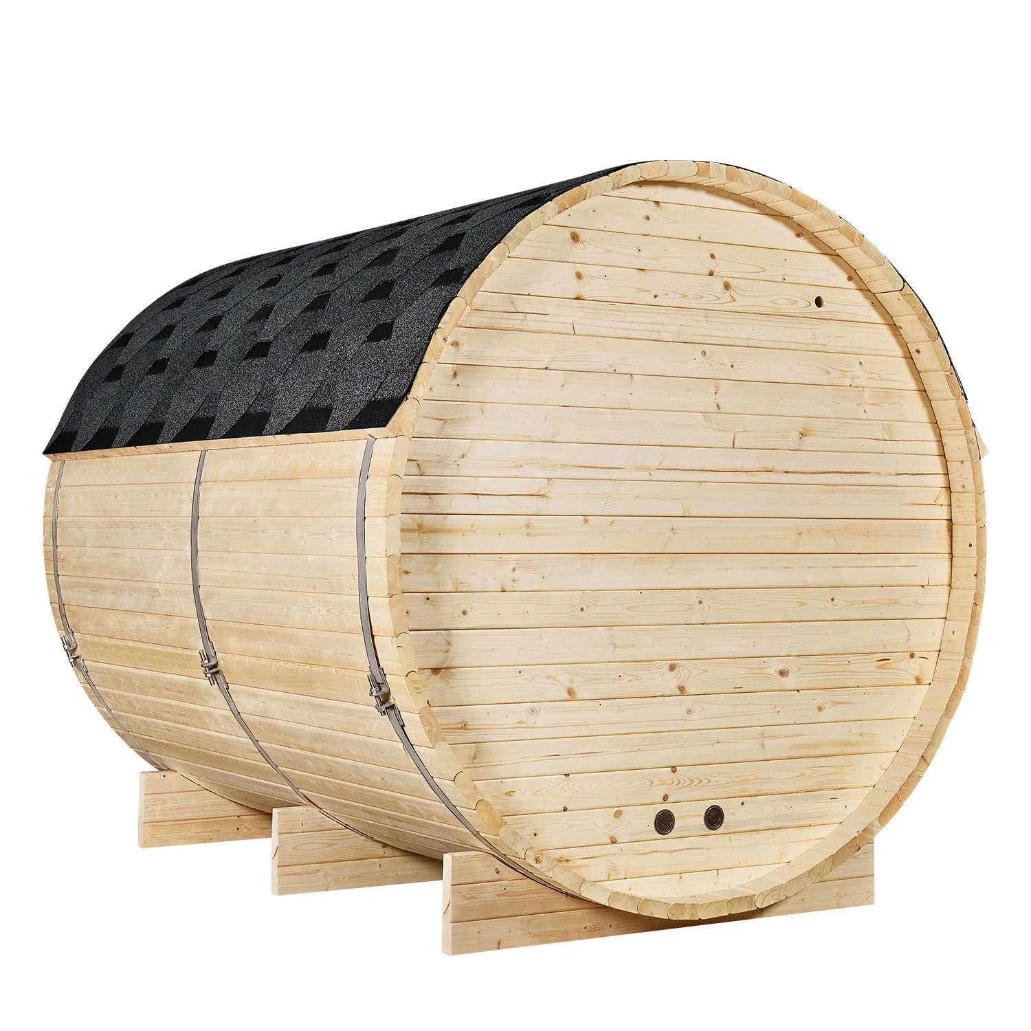 2025 Fasssauna Spitzbergen met saunaoven