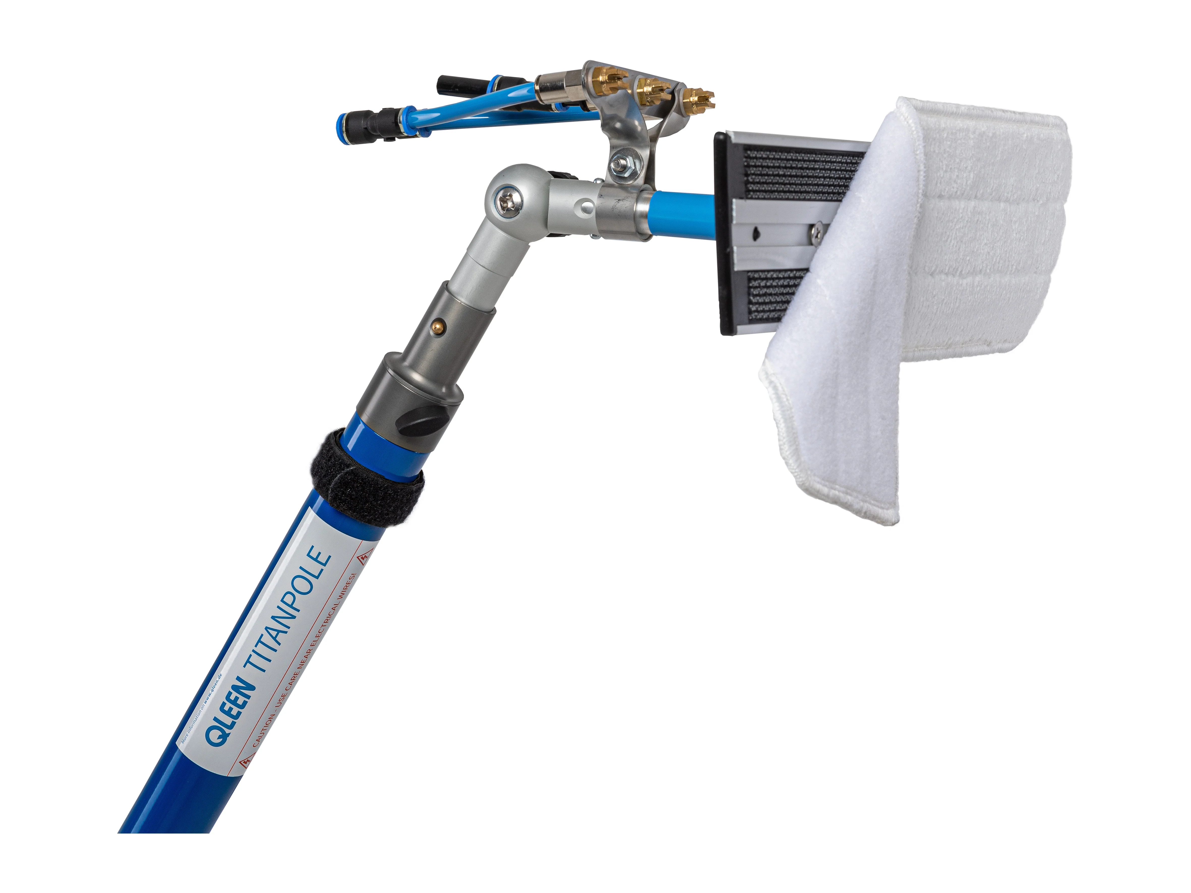 2025 QLEEN Padhouder met 3 Powerdoppen en Vario-Aluminium Scharnier