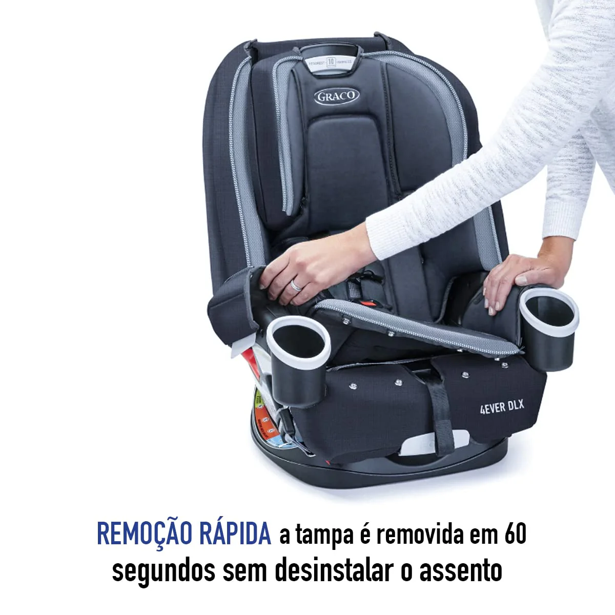 Graco 4Ever DLX 4-in-1 Autostoel, van Baby tot Peuter
