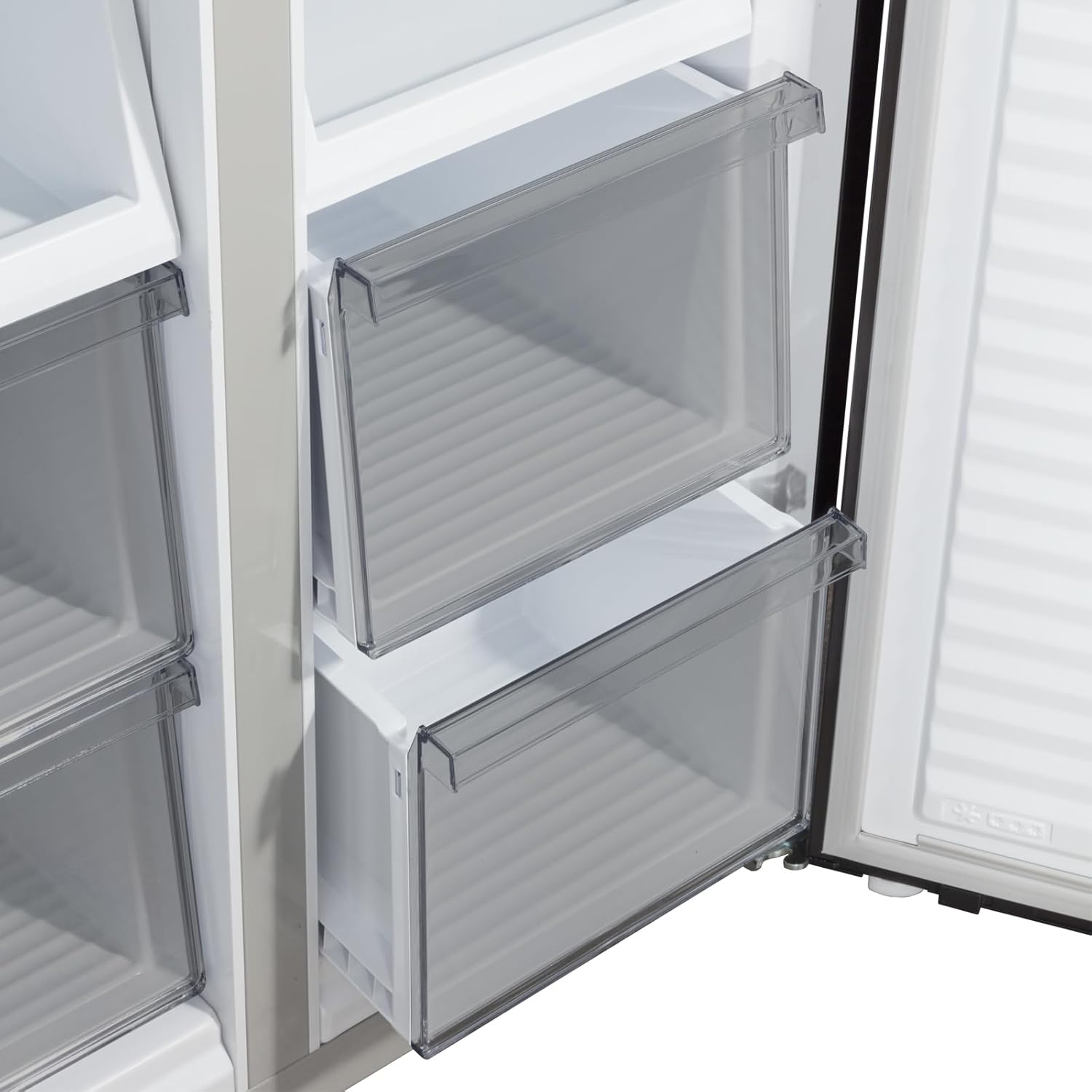 CHiQ FBM351NEI42, Fridge-Freezer, 356 Liters(260 + 96 L), No Frost, Silent 35dB, Inverter Compressor, Digital LED Display, 12 Year Warranty on Compressor, Stainless Steel