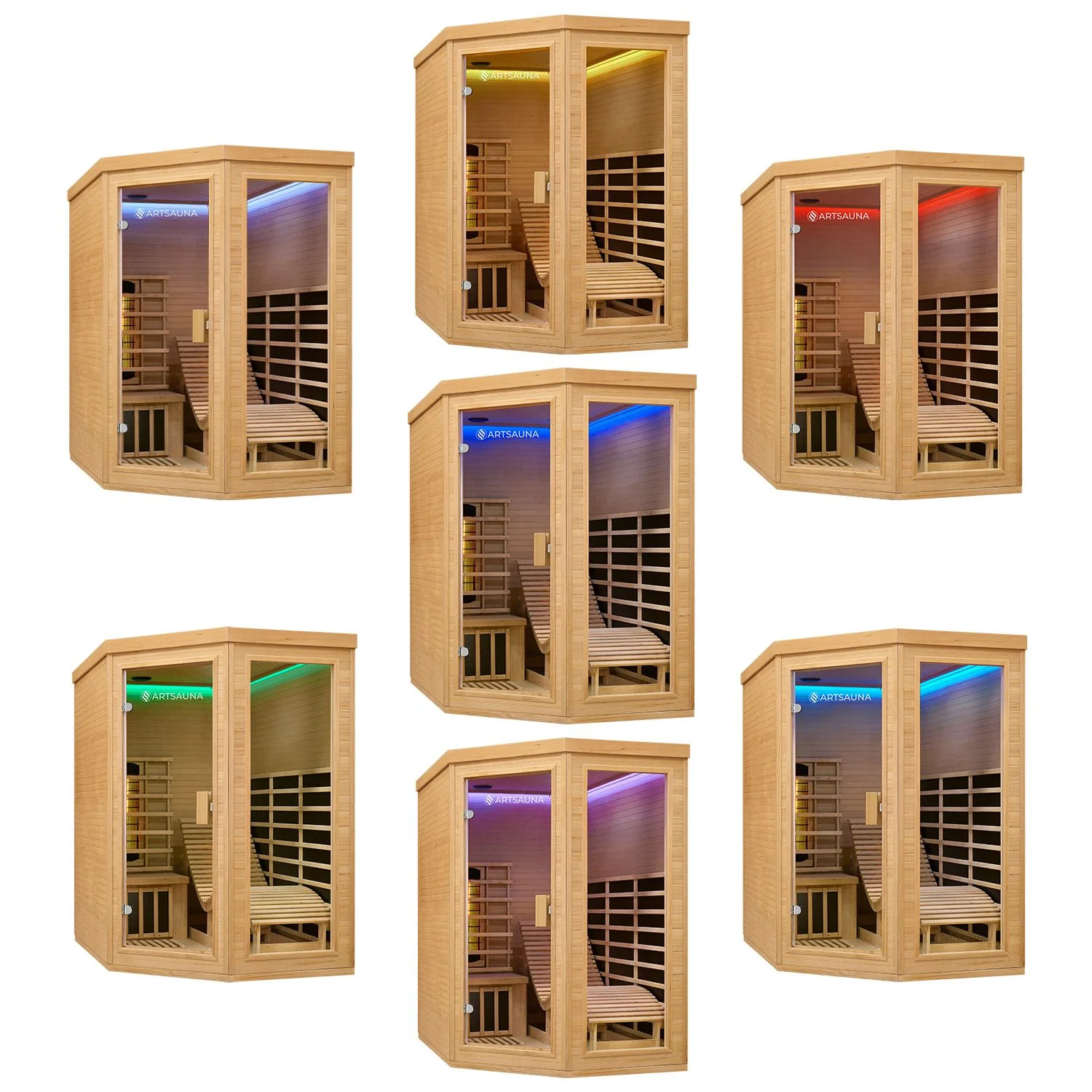 2025 Infraroodcabine Esbjerg met Triplex-verwarmingssysteem