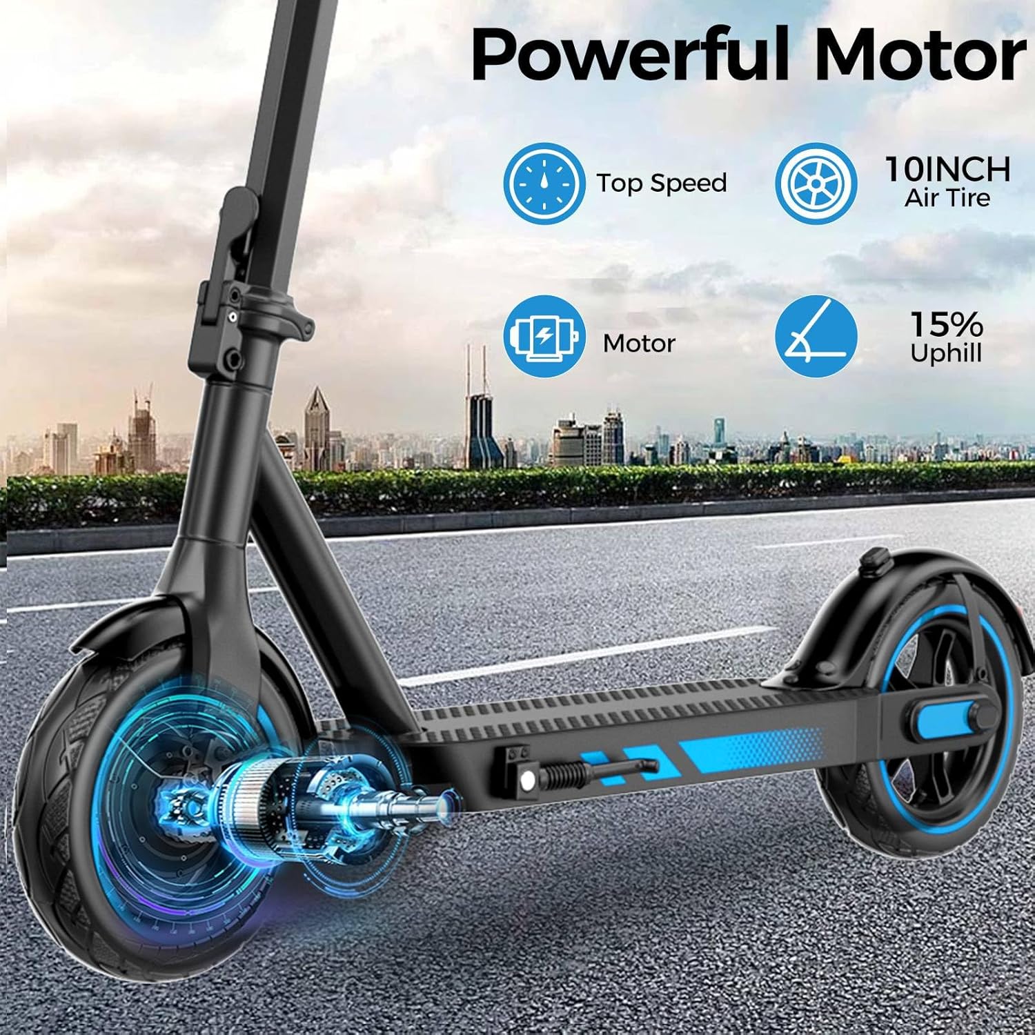 Electric Scooter, 8.5