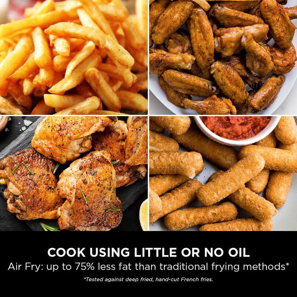 2025 Ninja Double Stack XL 2 Lade Airfryer 9,5L Grijs SL400UK