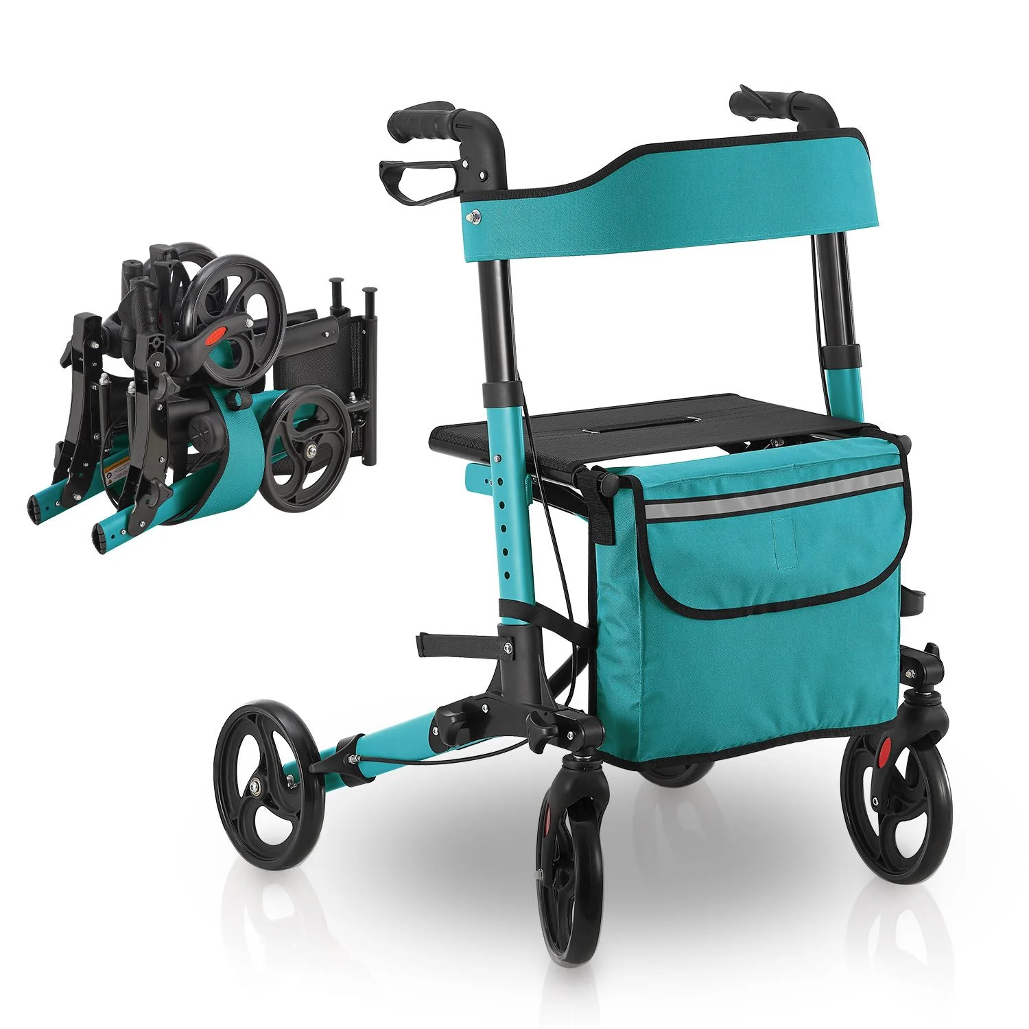 2025 Aluminium rollator Vital met zitje