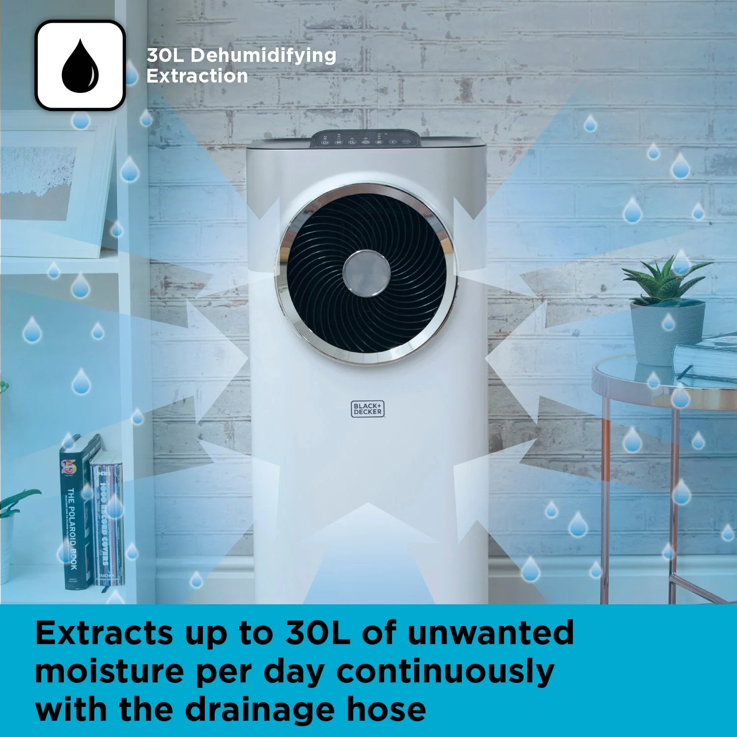 Draagbare Airconditioner Black+Decker BXAC40008GB 12.000 BTU