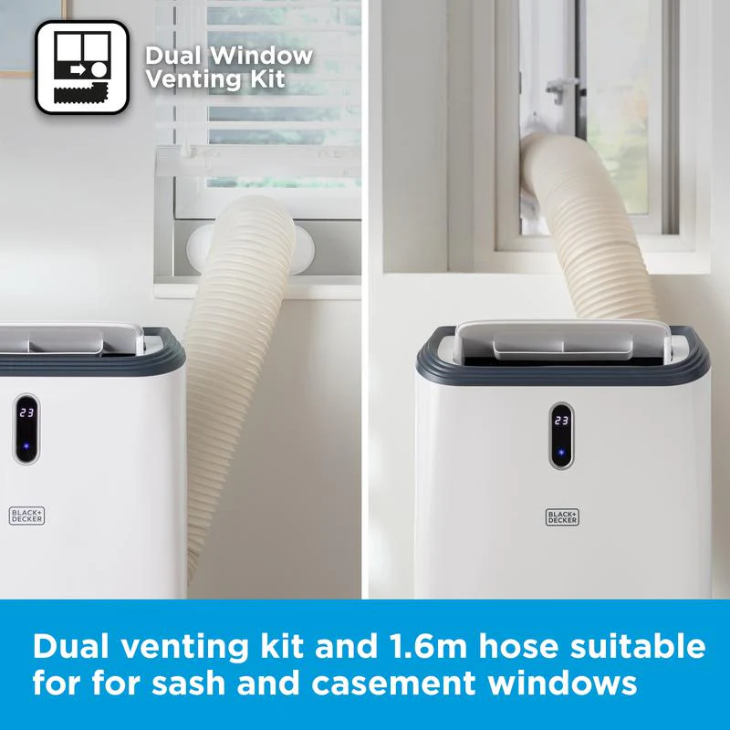 Slimme Draagbare Airconditioner Black+Decker BXAC40018GB 16.000 BTU