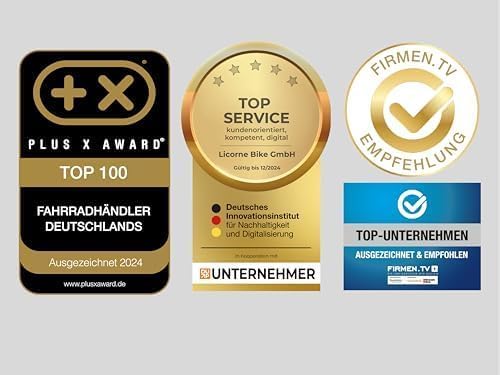 Licorne Bike Mountain Bike Guide for Girls, Boys, Women and Men, Shimano 21-Speed Gear