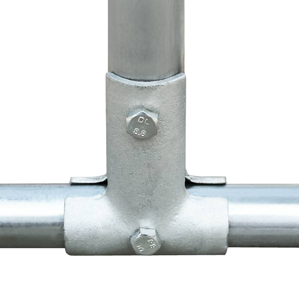 2025 H��hnerkooi kippenren staal 2,75 x 4 x 1,92 m ren buitenkooi dierenkooi pluimveestal