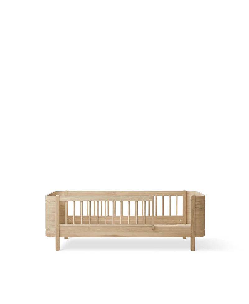 2025 Wood Mini+ Juniorbed, 68x162 cm, Eik 041583