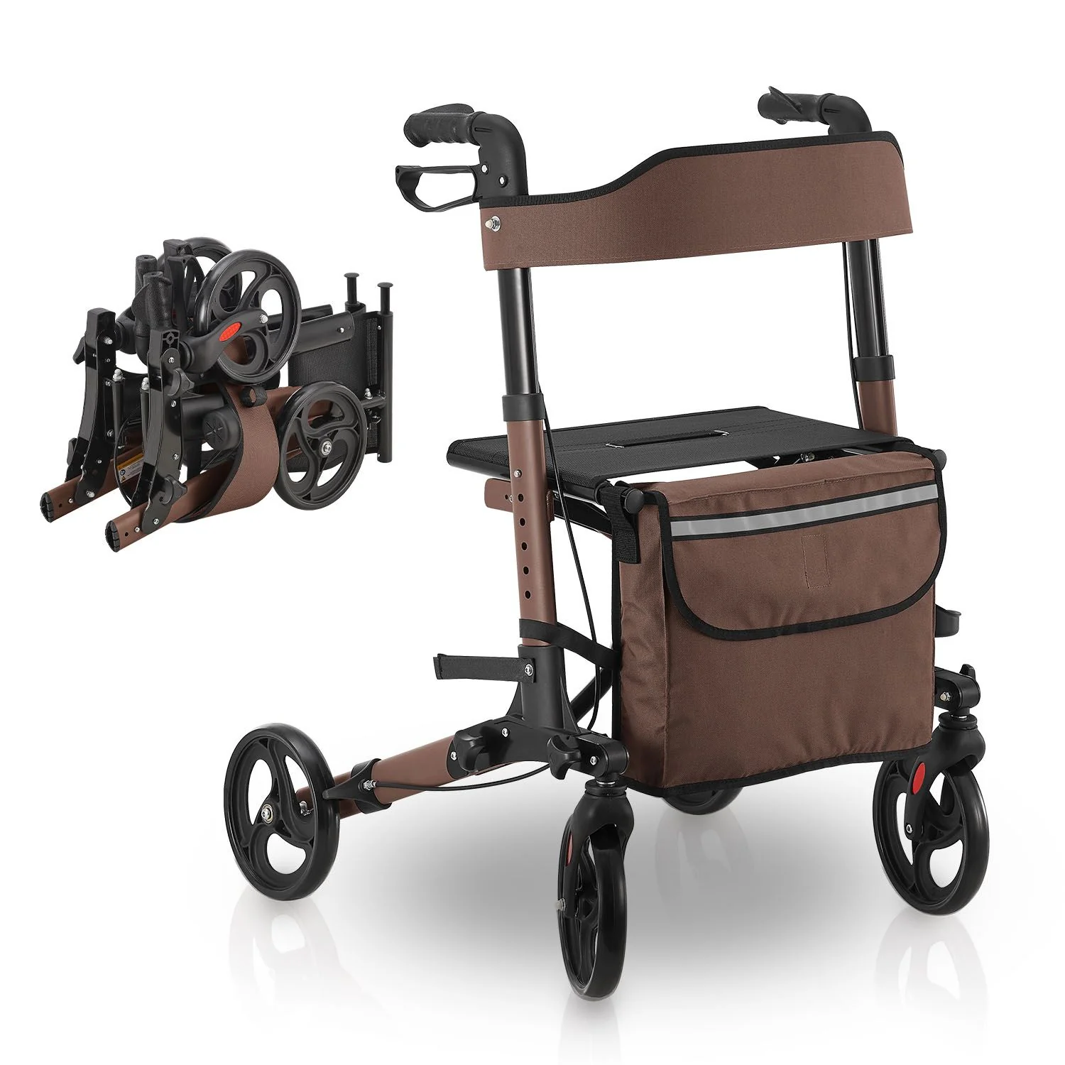 2025 Aluminium rollator Vital met zitje