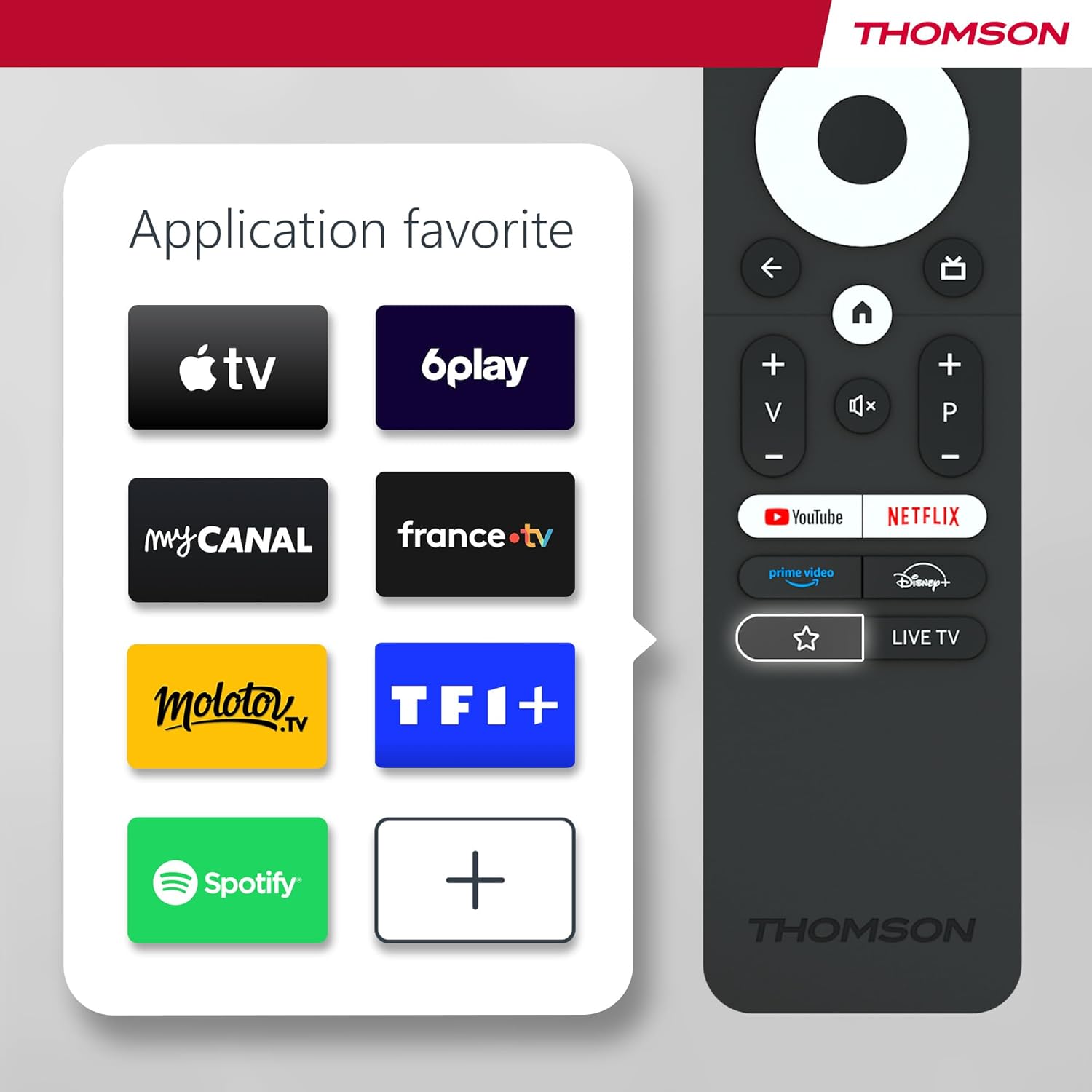 THOMSON 32 Inch (81cm) Full HD Google Smart TV, Wi-Fi, Dolby Audio, HDR10, Bluetooth 5.1, Triple Tuner (Cable/Satellite/Antenna), HDMI, CI+, A+ Panel - 32FG2S14
