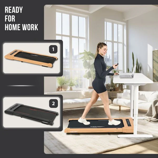 2025 Walking Pad 4.2 �C Elegante loopband in houtdesign (0-6 km/u) met app-compatibiliteit