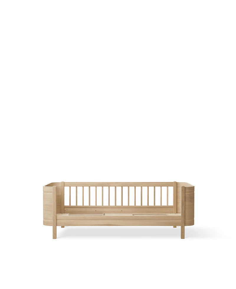 2025 Wood Mini+ Juniorbed, 68x162 cm, Eik 041583