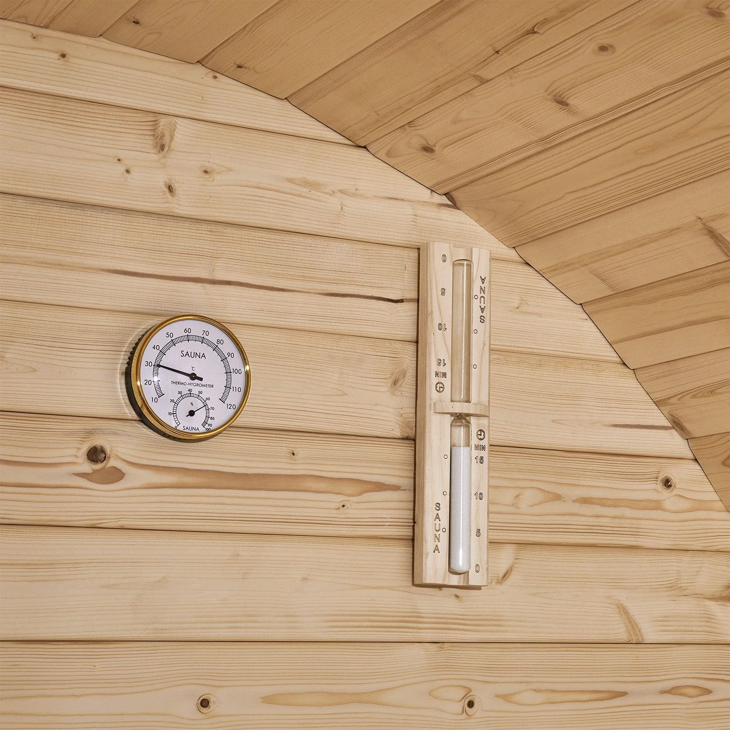 2025 Fasssauna Spitzbergen met saunaoven