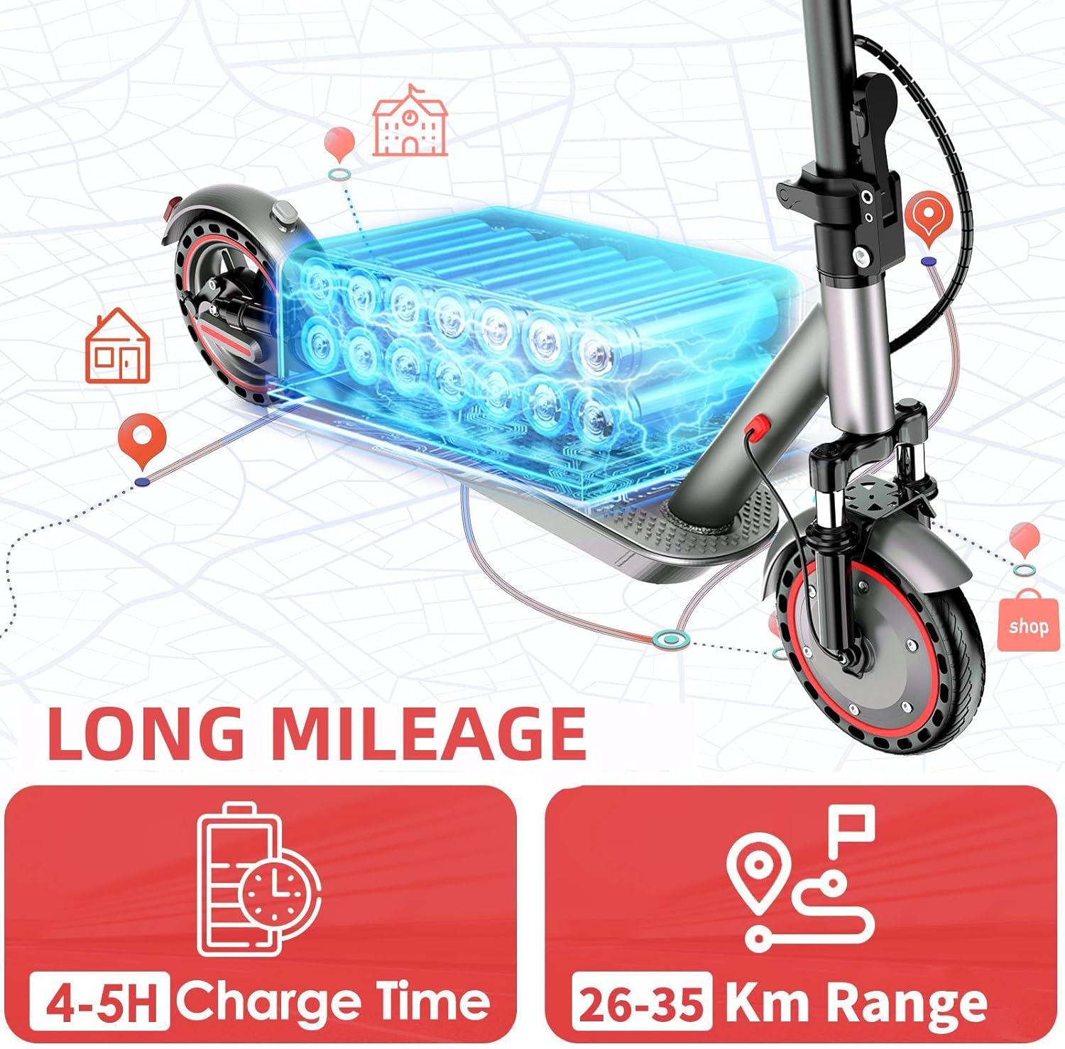 Electric Scooter, 8.5