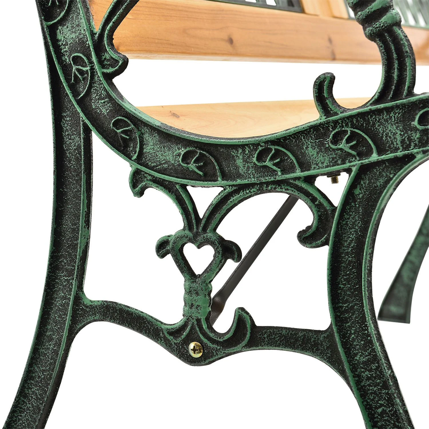 2025 Vintage tuinbank Sanremo van hout en gietijzer