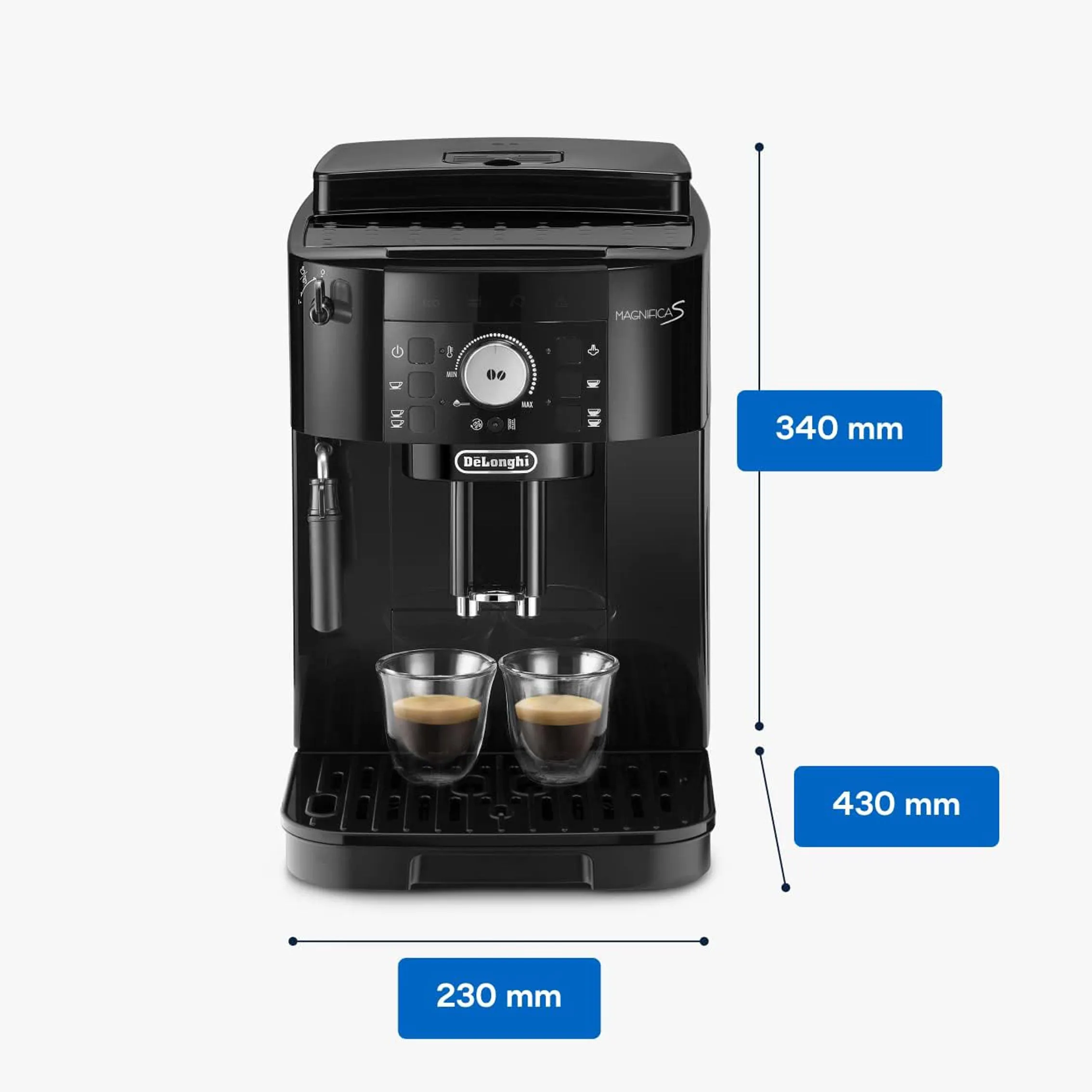 2025 De'Longhi Magnifica S ECAM11.112.B volautomatische koffiemachine �C Koffiewereld