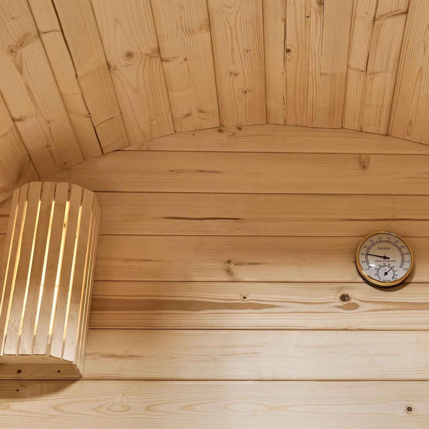 2025 Fasssauna Spitzbergen met saunaoven