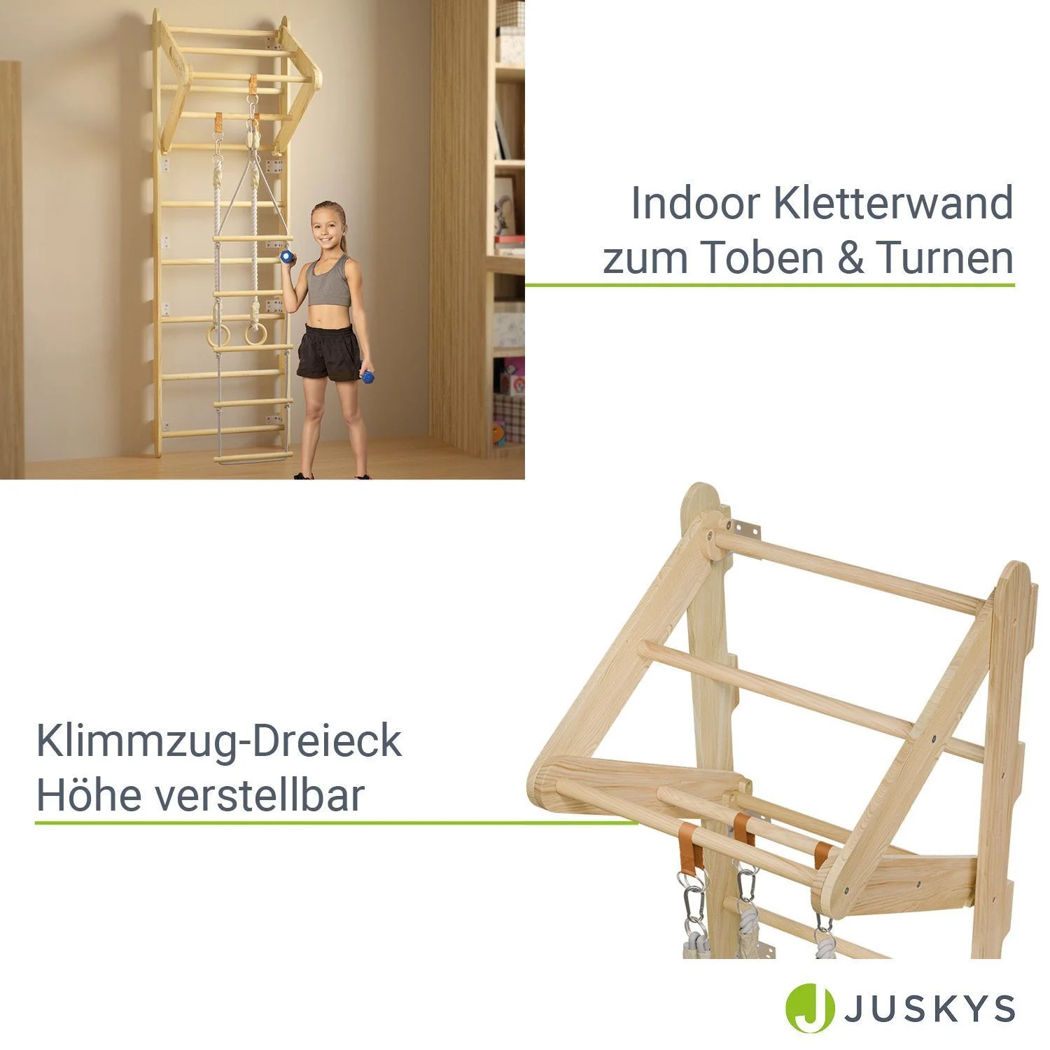 2025 Sprossenwand f��r Kinder �C Klimmuur voor Kinderen