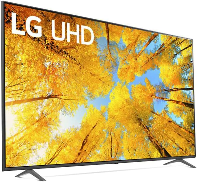 LG UQ7590 86-inch UHD Smart TV 86UQ7590PUD, 2022 - AI-aangedreven 4K, Alexa ingebouwd, grijs