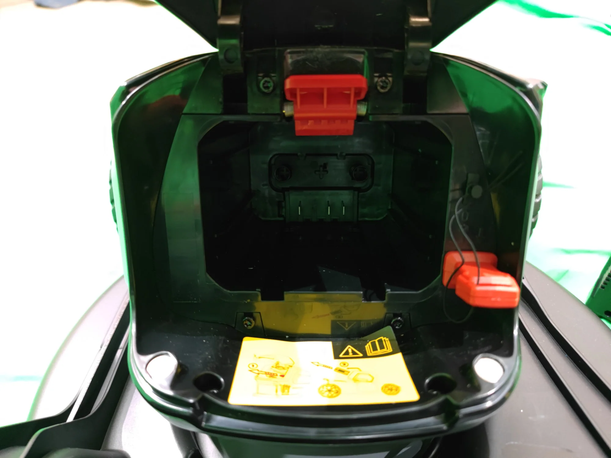 2025 Powerworks Accu-grasmaaier PD60LM41K2 60 V, inclusief accu 60V 2 Ah + oplader