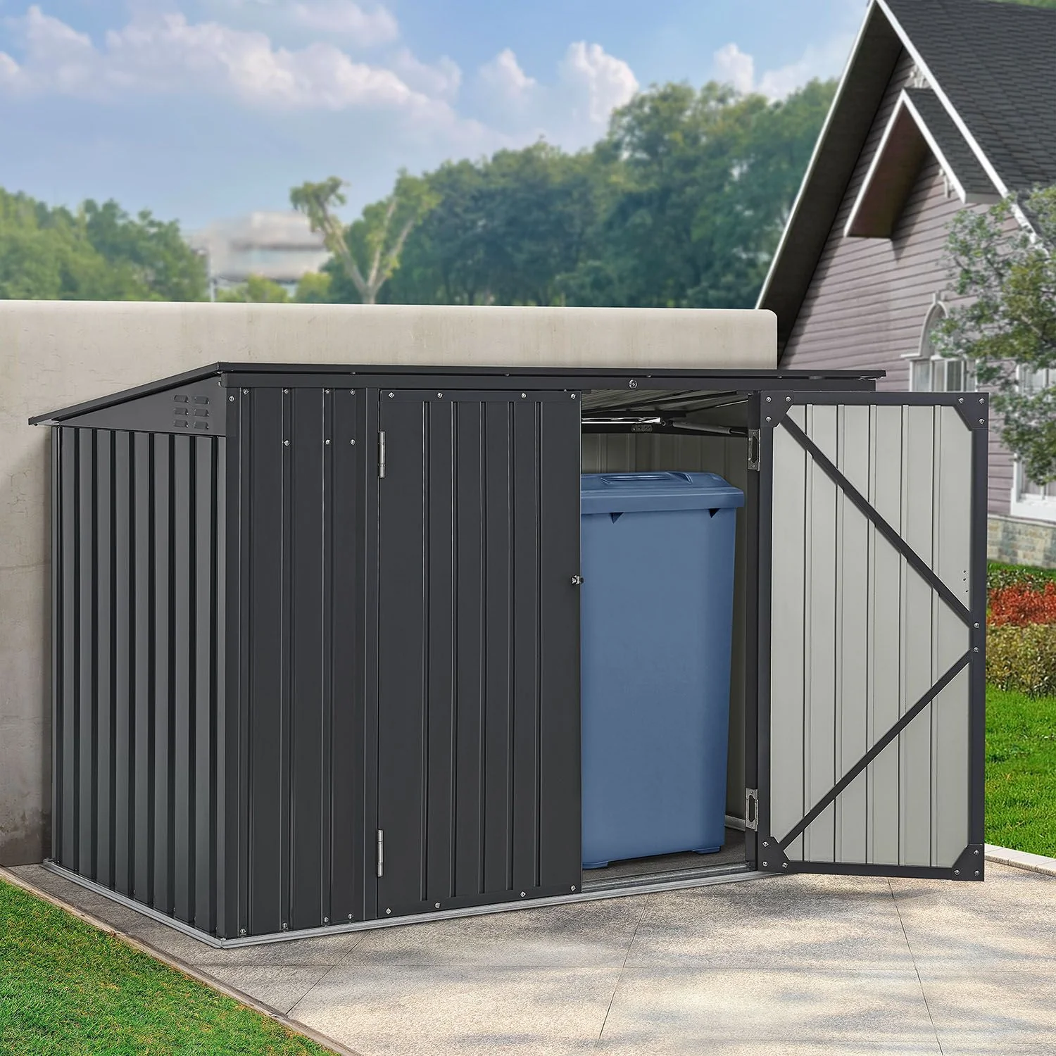 2025 Afvalcontainerbox Namur 1,9 m2