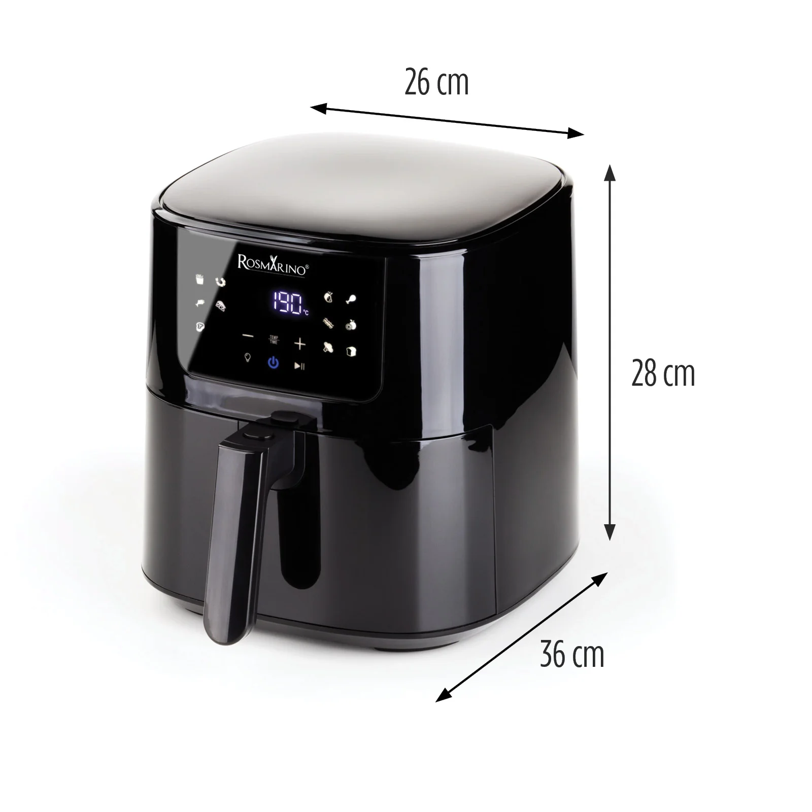 2025 Rosmarino Infinity Vision XL heteluchtfriteuse - 5 L