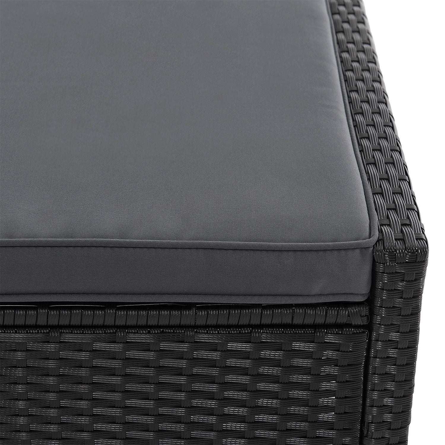 2025 Polyrattan Dubbele Ligstoel Syros